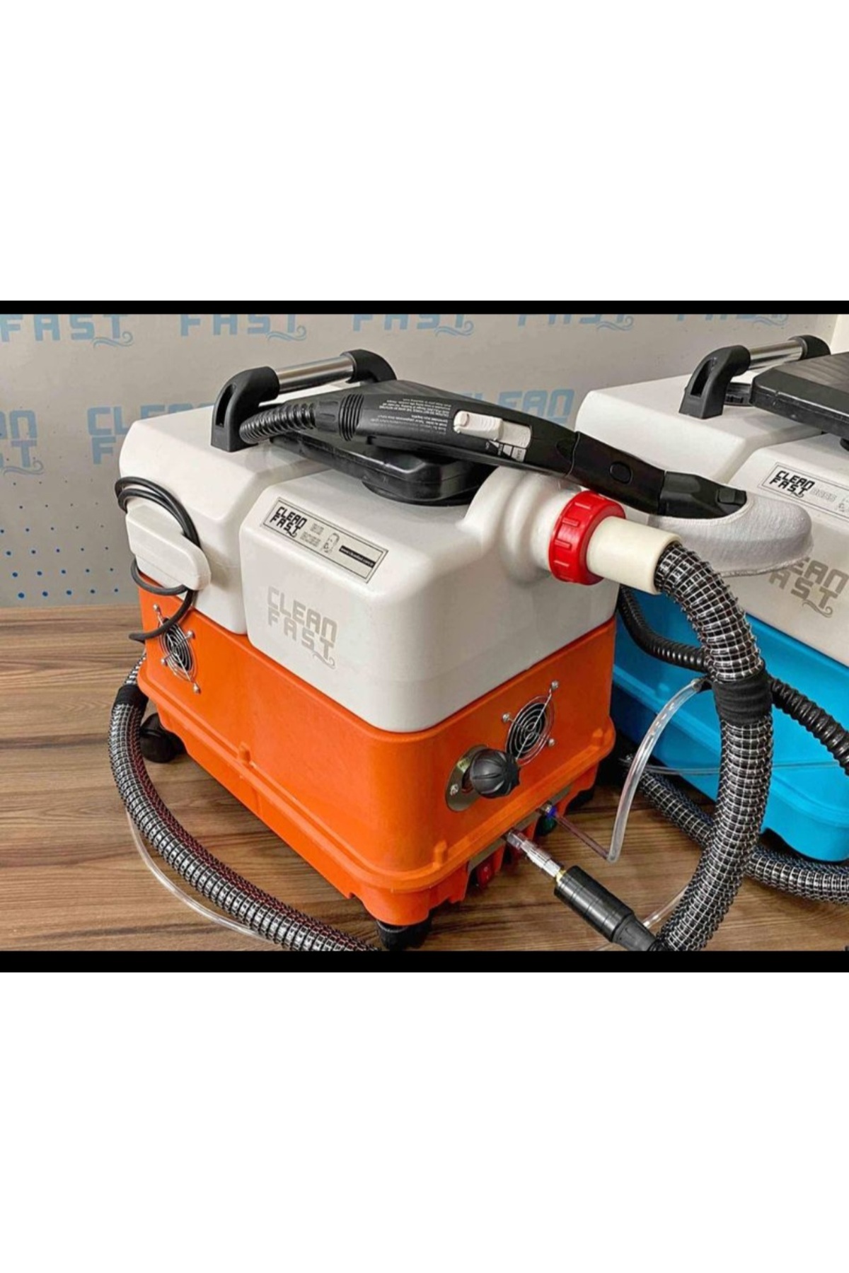 cleanfast Buharlı Çift Motorlu Koltuk Yıkama Makinası Big Boss