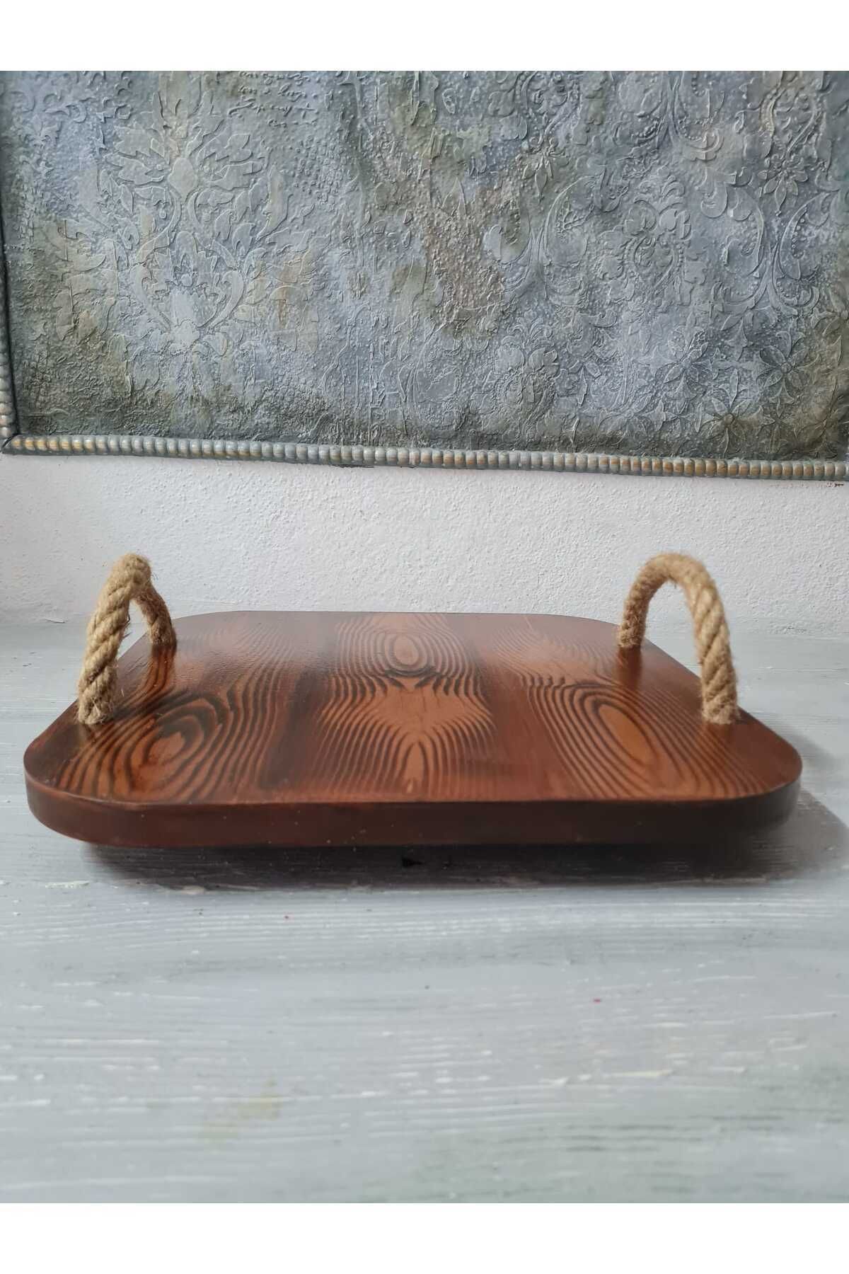 BENERS DESIGN-Rope Handle Design Square Tray, Model 1 3