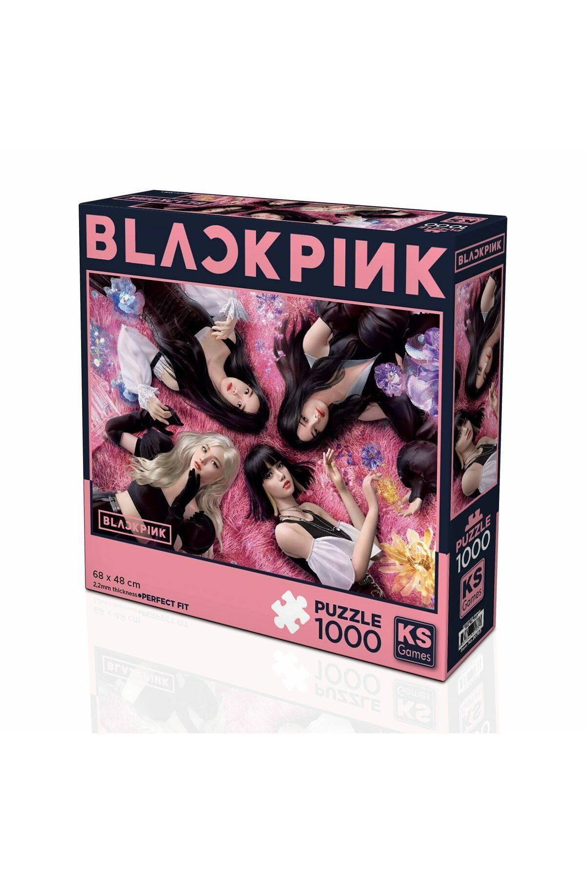 پازل معما 1000 قطعه مشکیPink 20783 Ks Games