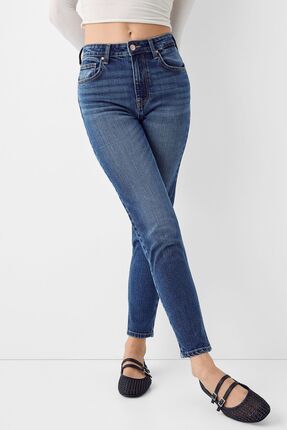 Bershka slim mom jeans hotsell