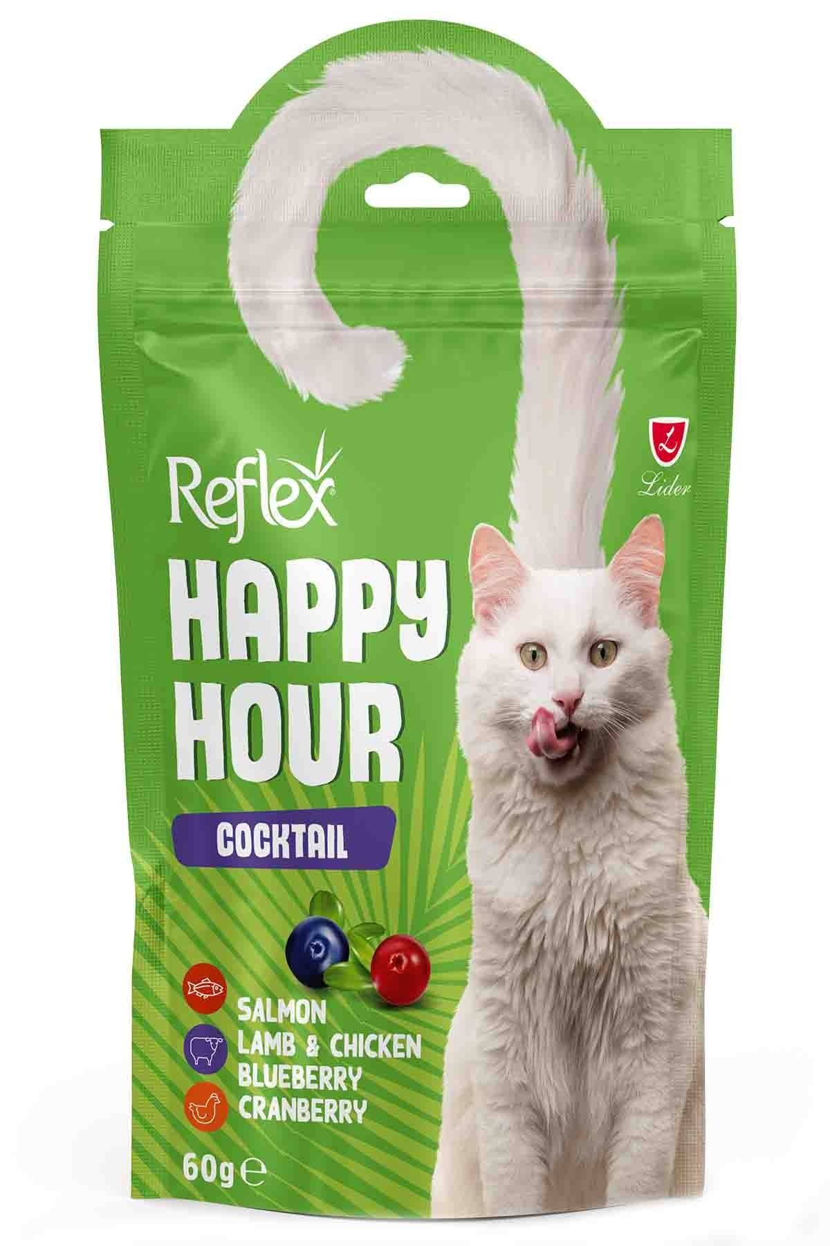 Reflex Happy Hour Kokteyl Kedi Ödül Maması 60 gr PetAlfa1013