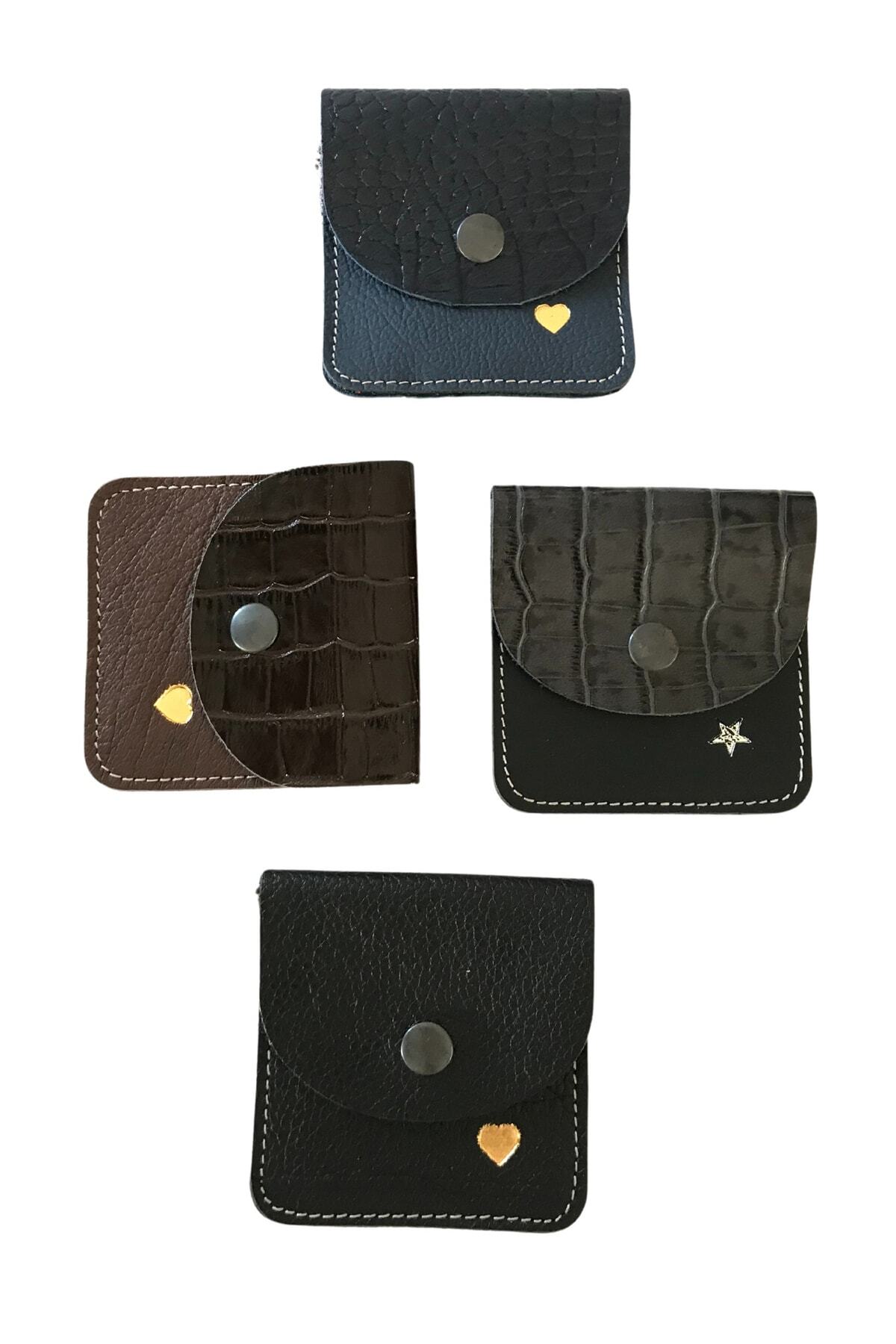 کیف پول مردانه قهوه ای Pinkylola | Karekahvekroko 01 اورجینال - تصویر 2