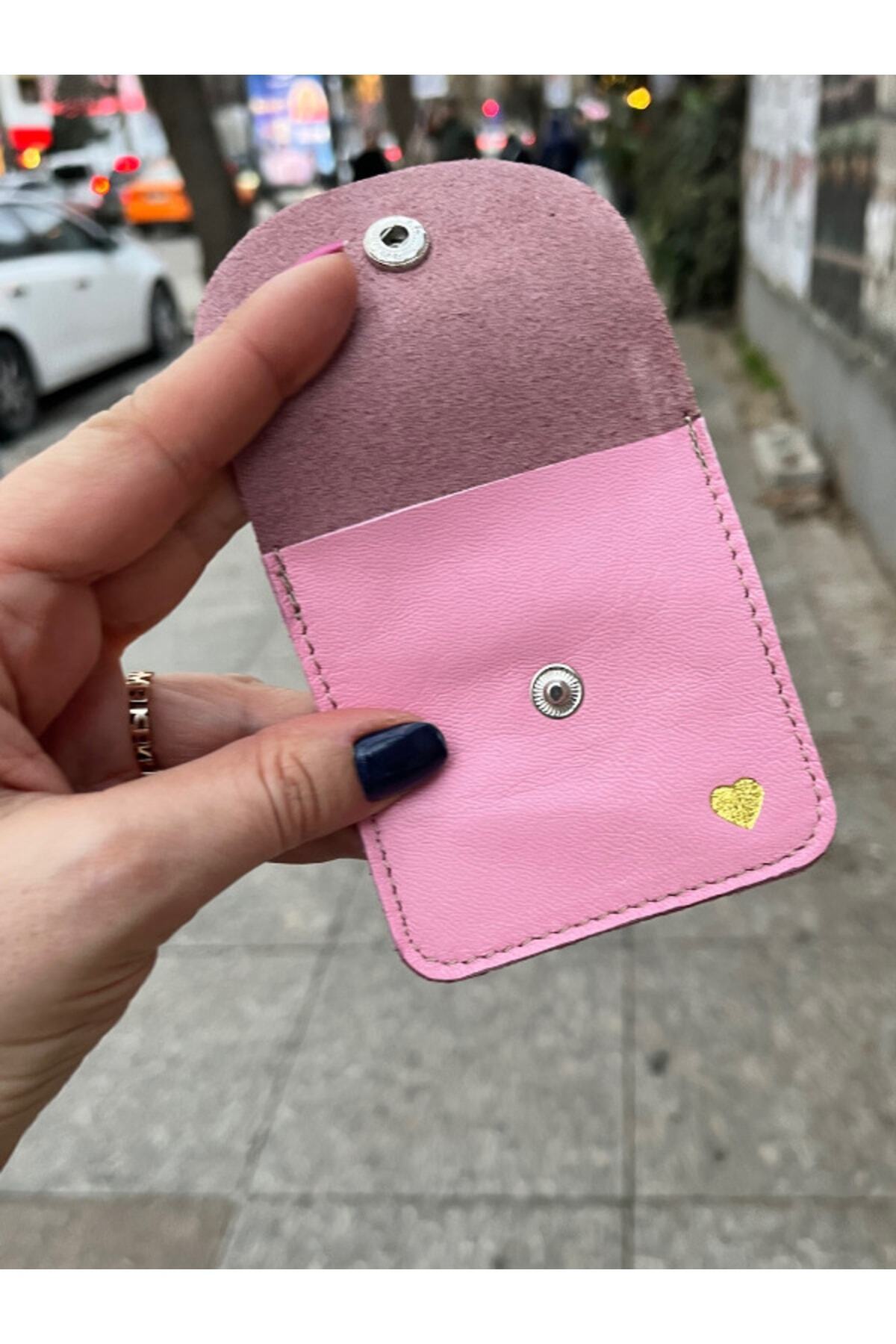 کیف پول مردانه صورتی Pinkylola | Hediye01 اورجینال - تصویر 3