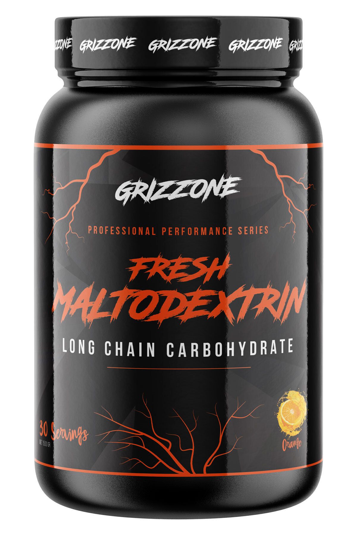 GRIZZONE MALTODEXSTRIN 30 SERVIS 1500 GR FRESCO SERI PORTAKAL AROMALI