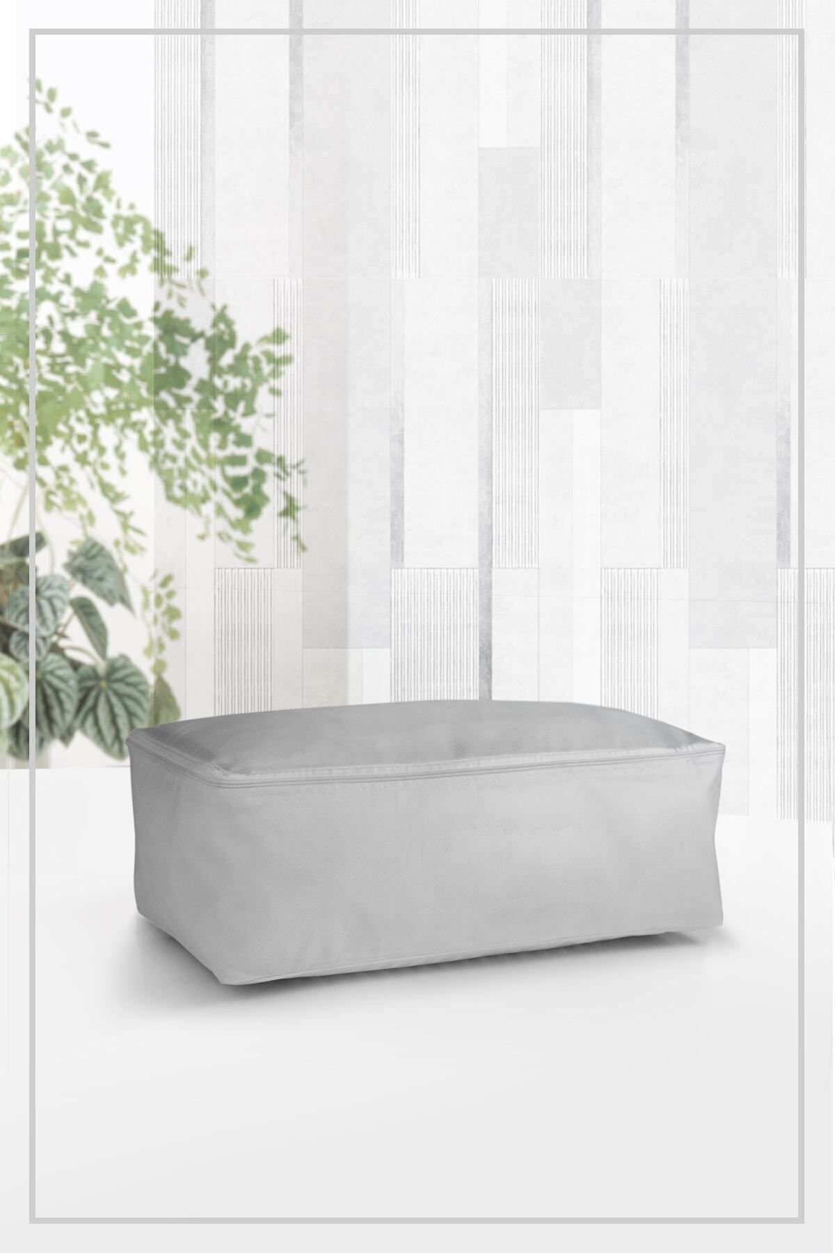 Vedsey Home Organizer 50x25x20 Cm Dimensiune Medie Gri Organizator De Îmbrăcăminte Sub Depozitare Și Canapea Extensibilă - One Size
