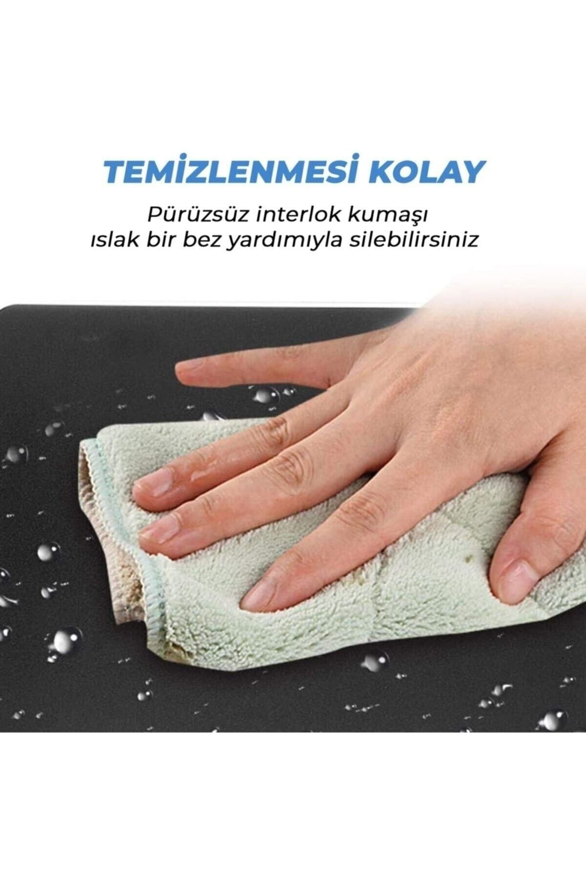 MAROKEN-لوحة ماوس مقاس 90 × 40 لوحة مفاتيح مريحة وقاعدة ماوس للألعاب قاعدة غير قابلة للانزلاق مع حواف مخيطة 8