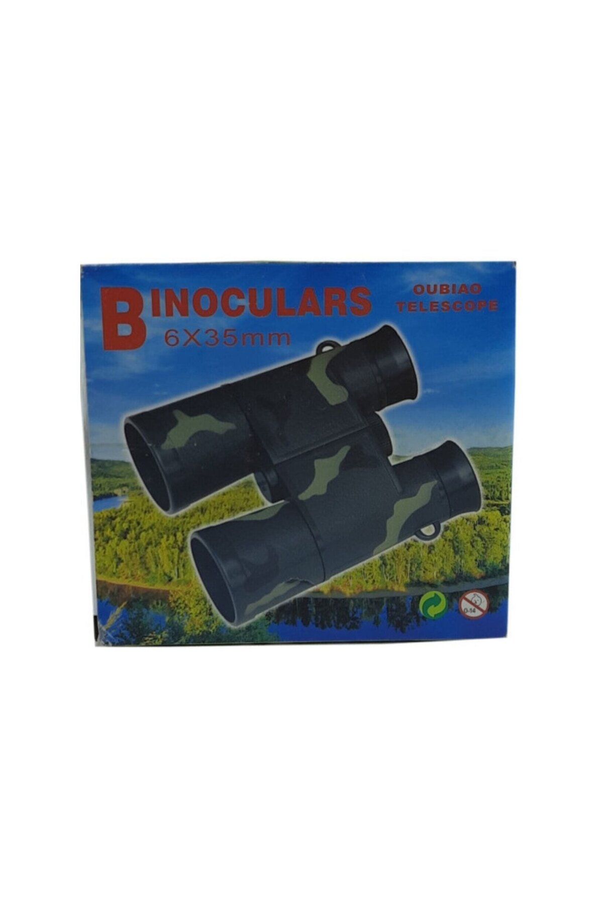 Numaca-Toy Binoculars with Lens Hanging String Army Green or Black Binoculars Toy Binoculars with Box 4
