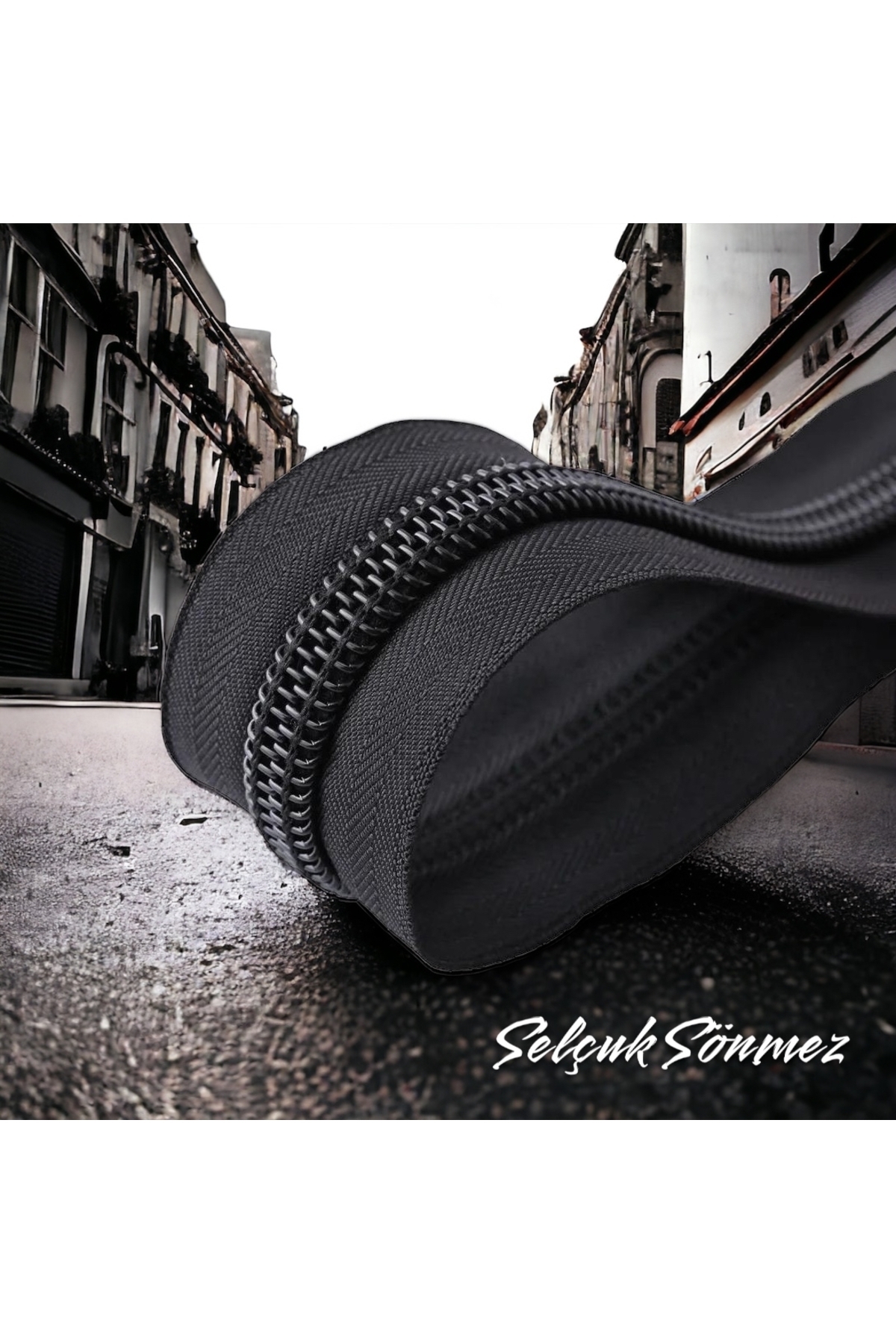 Black Color 10 Meters Zipper 20 Pieces Black Cap