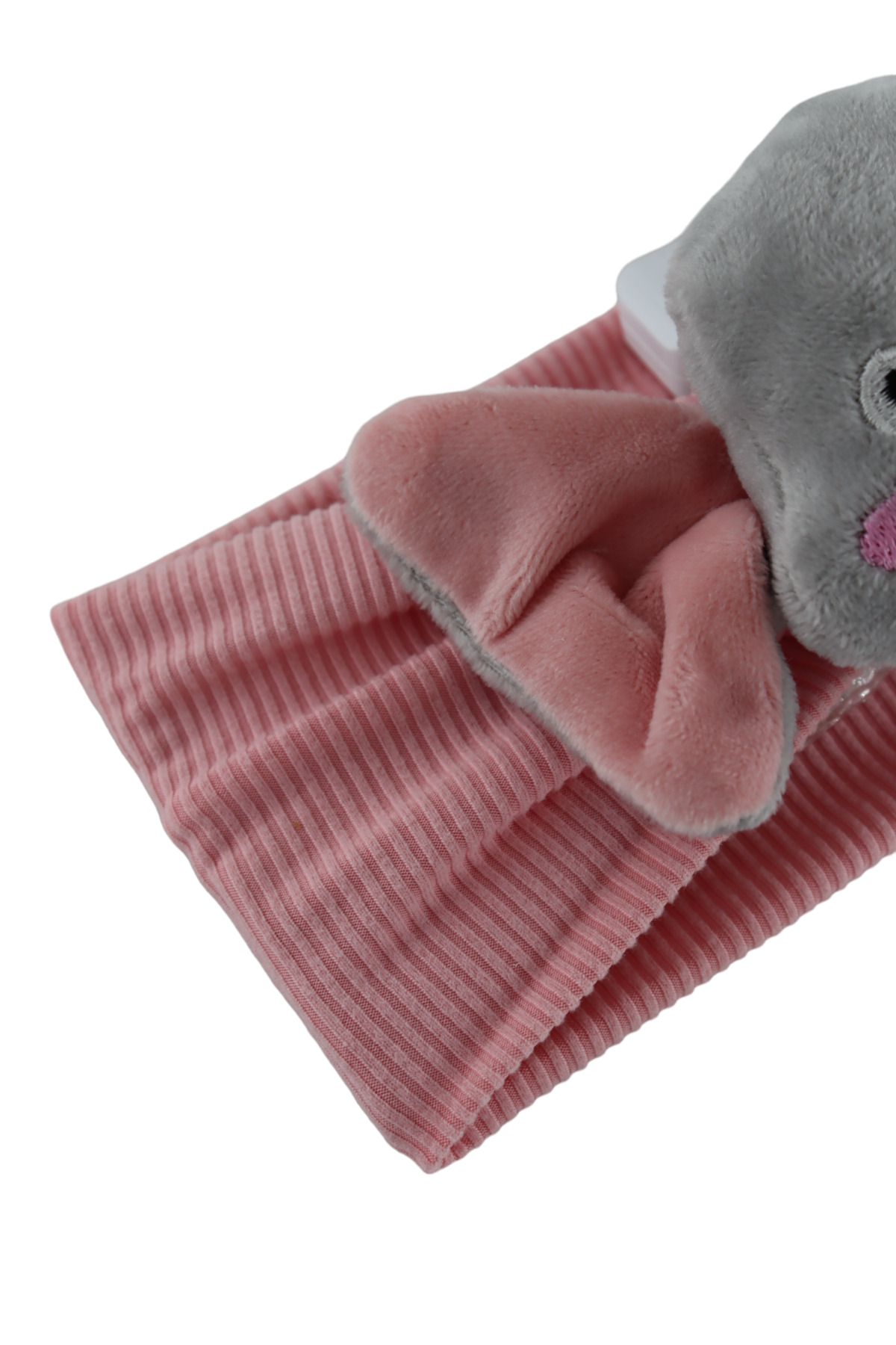 Yumuşak Tüylü Lastikli. Kız Çocuk Bandana. Minnoş. Kız Saç Bandı. 6