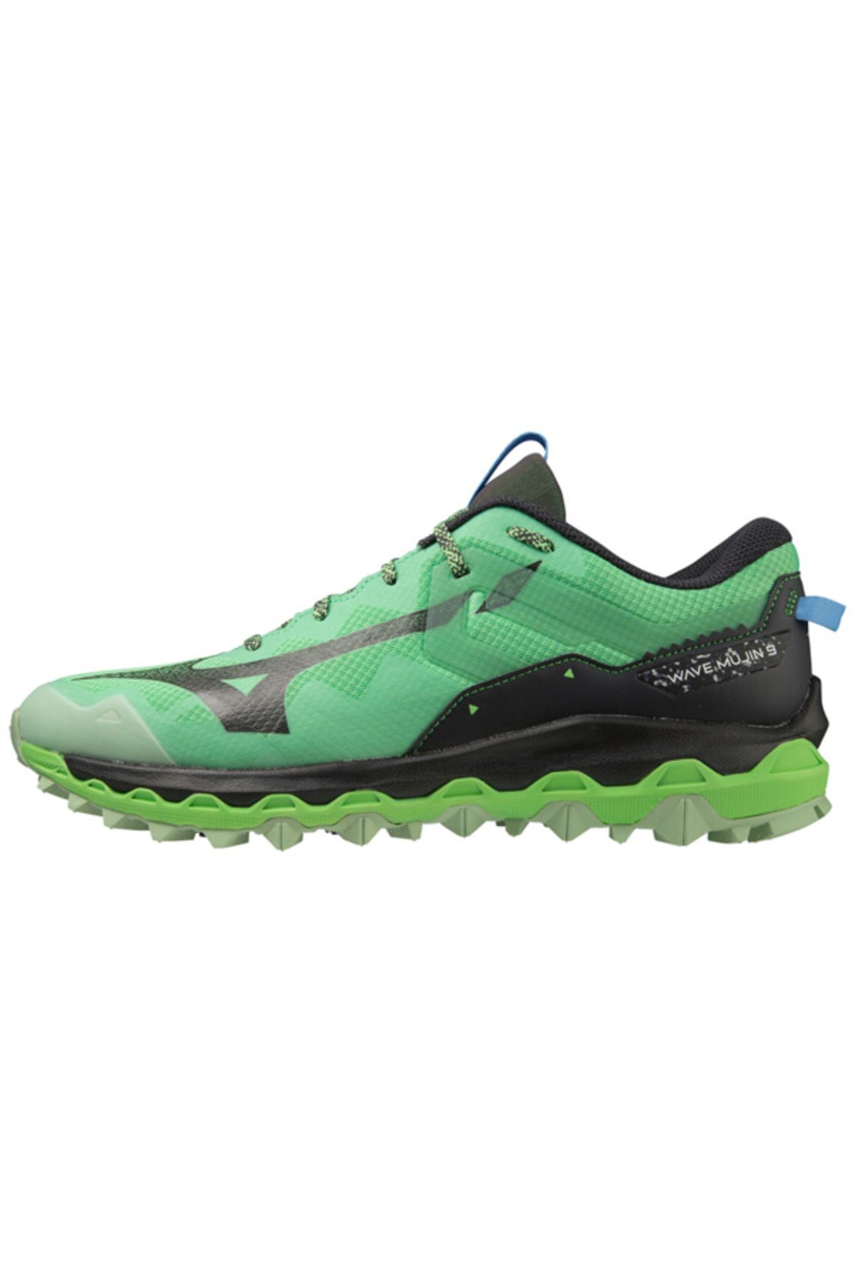 Mizuno Wave Mujin 9 Мужские кроссовки зеленые J1GJ227052