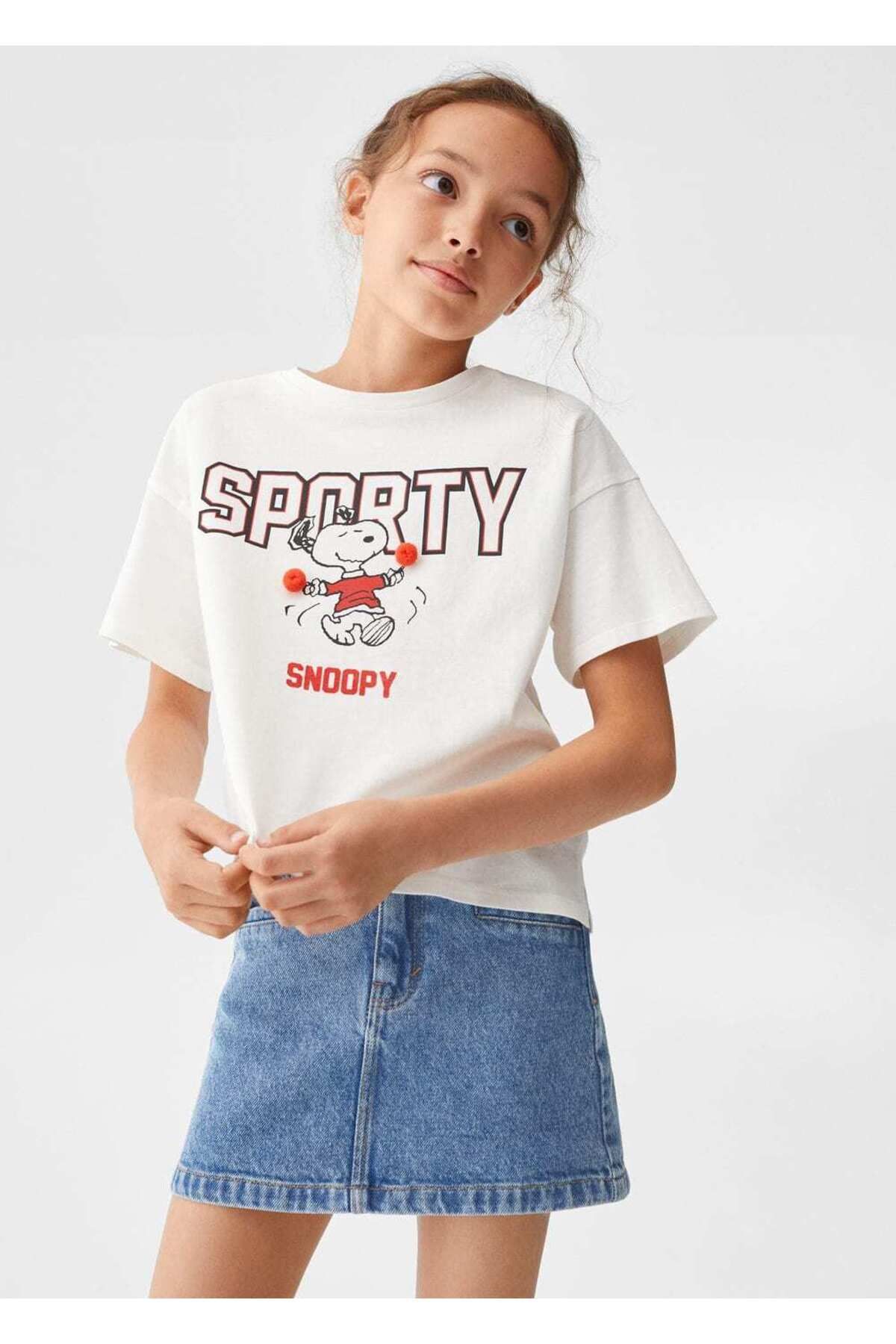 Mango snoopy t shirt online