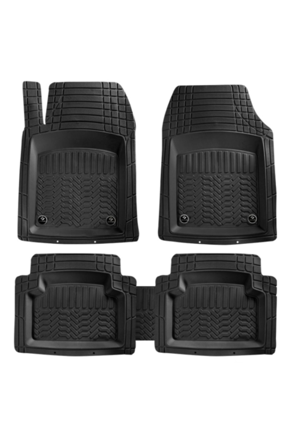 TEAMCAR-Skoda Scala 2023 Model 3D Luggage Pool+Prof Black Color Mat with 3D Pool 2