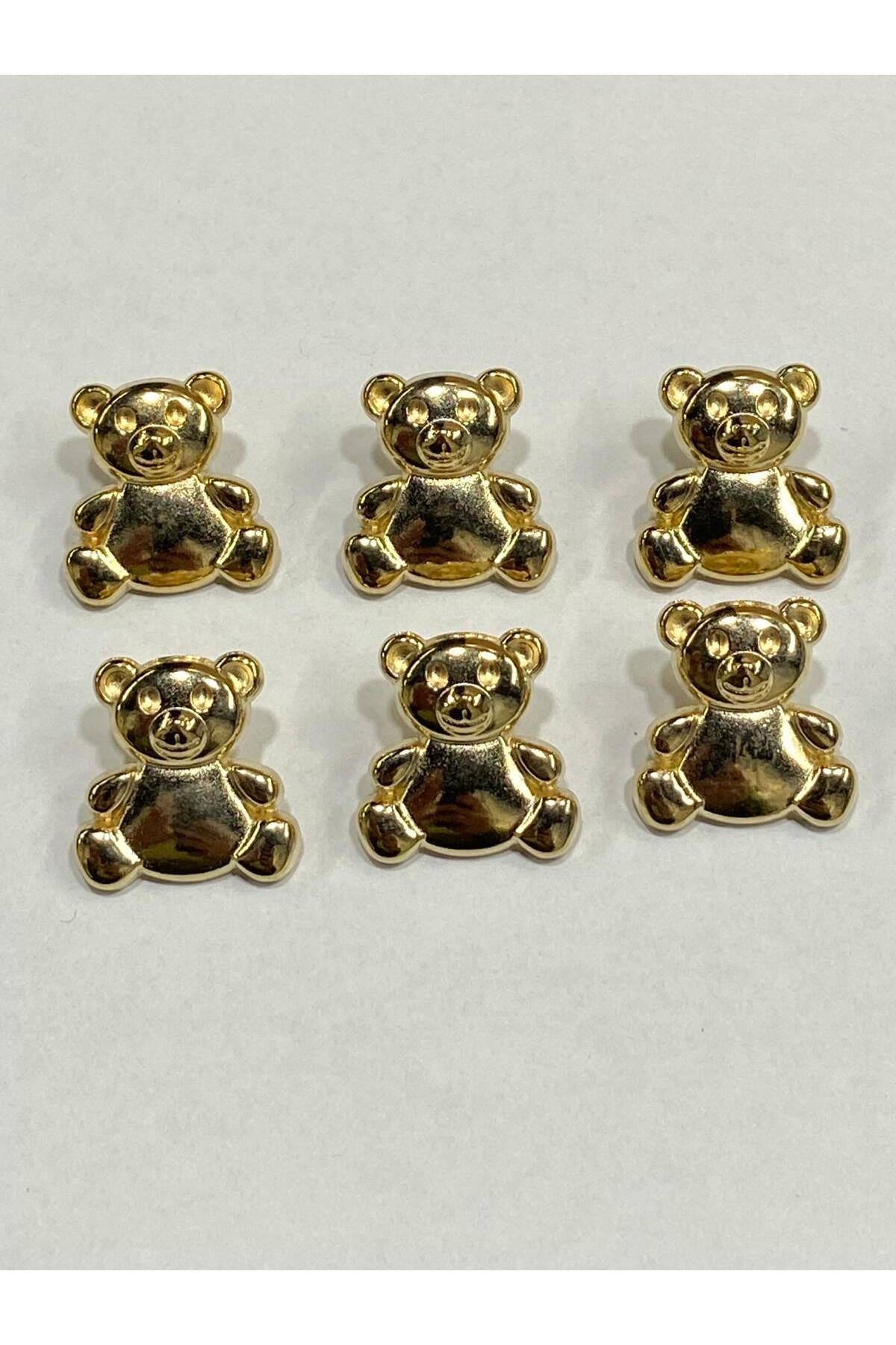 Luxury Baby Button / Metal Button / Set of 6