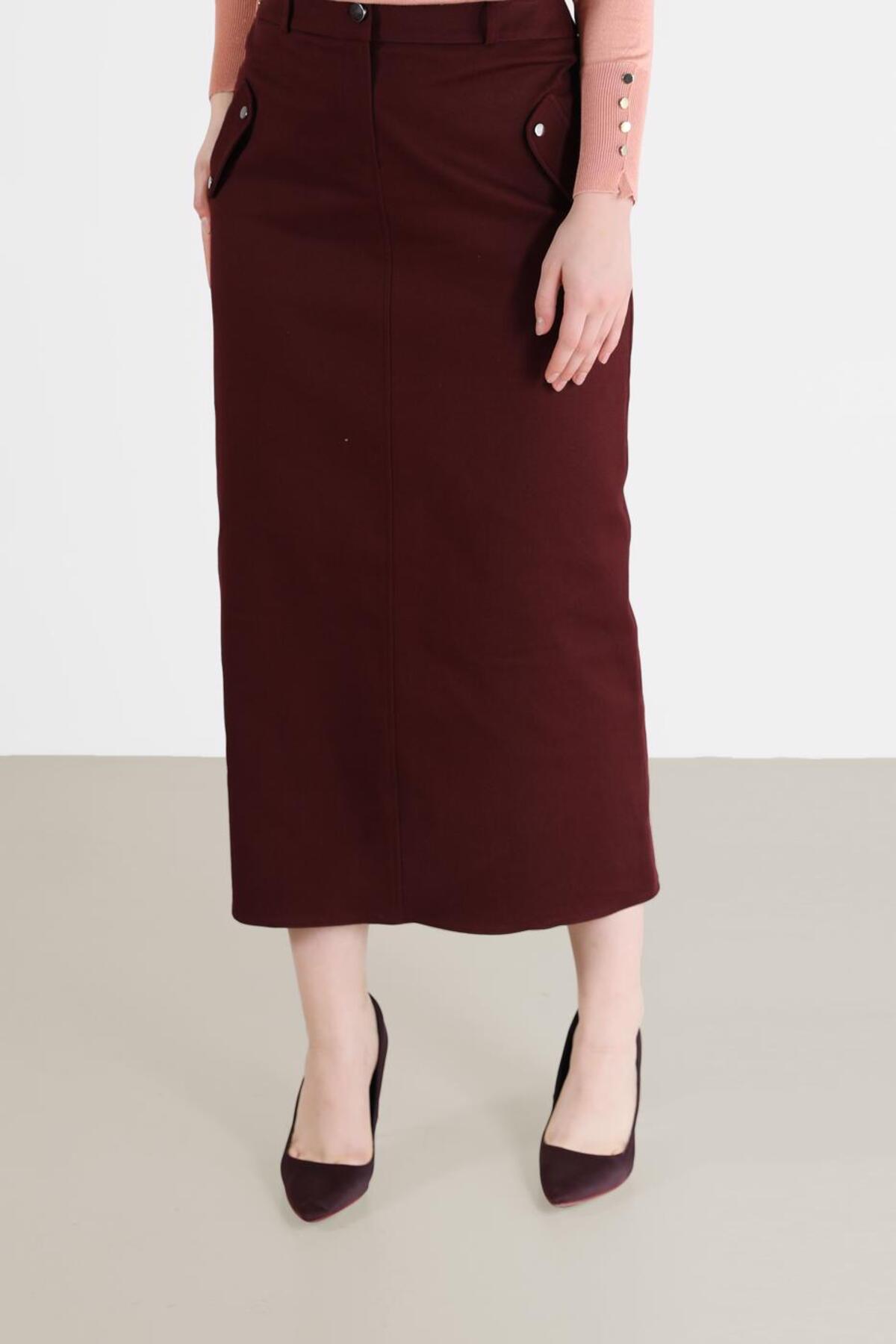 دامن زنانه آلوینا | 22KETK0060224 Alvina - Image 4