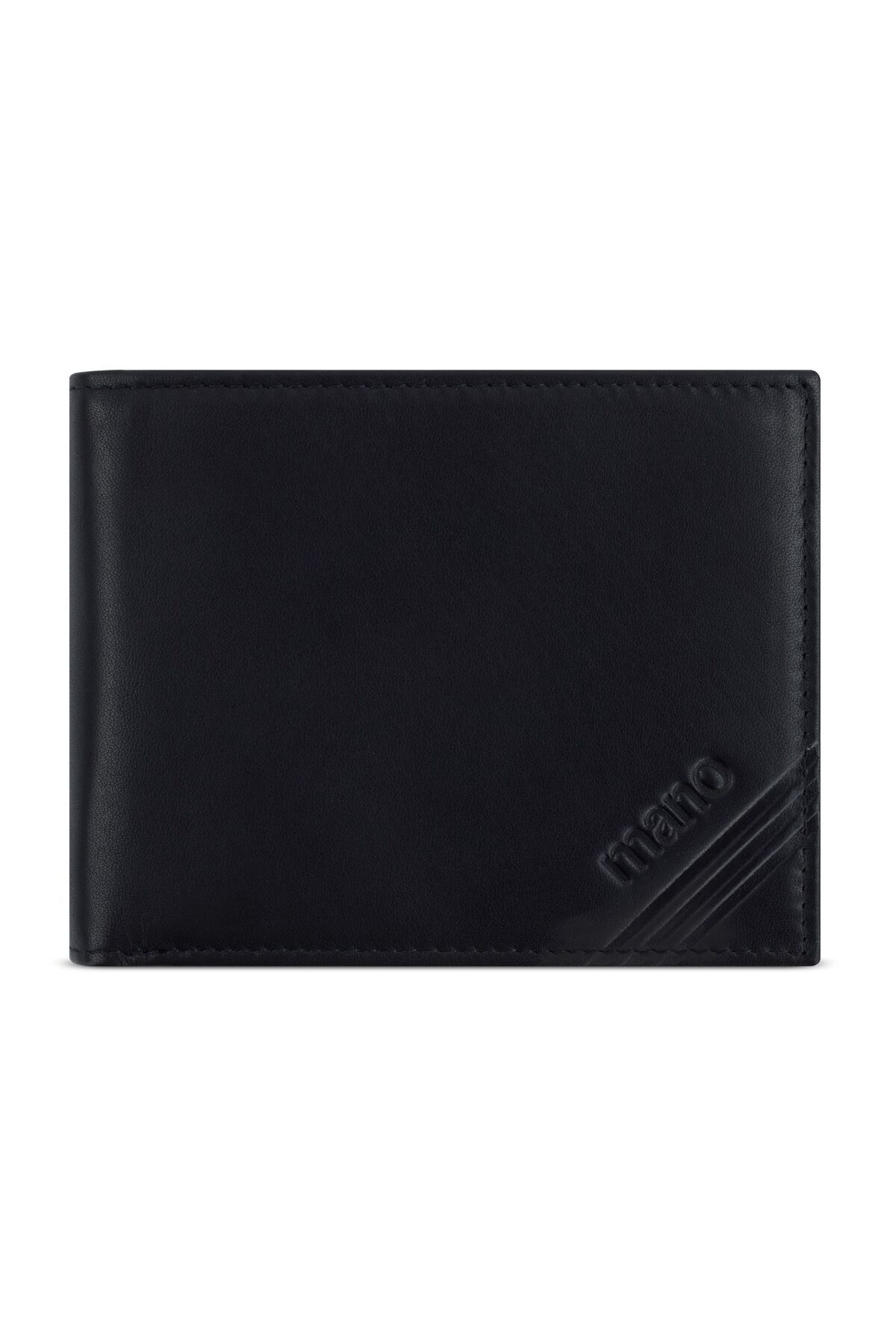 MANO-Don Antonio Geldbörse RFID Schutz Leder 12 cm 1