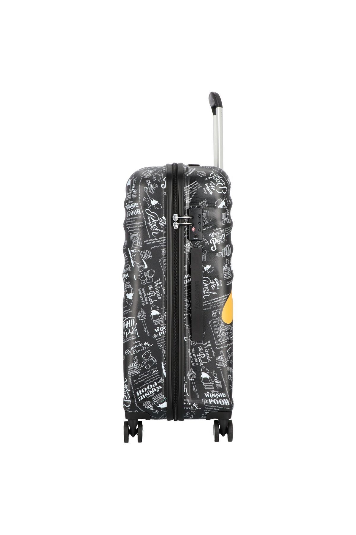 American Tourister-حقيبة سفر ديزني ويف بريكر الصلبة متوسطة الحجم 67 سم ويني ذا بوه 3
