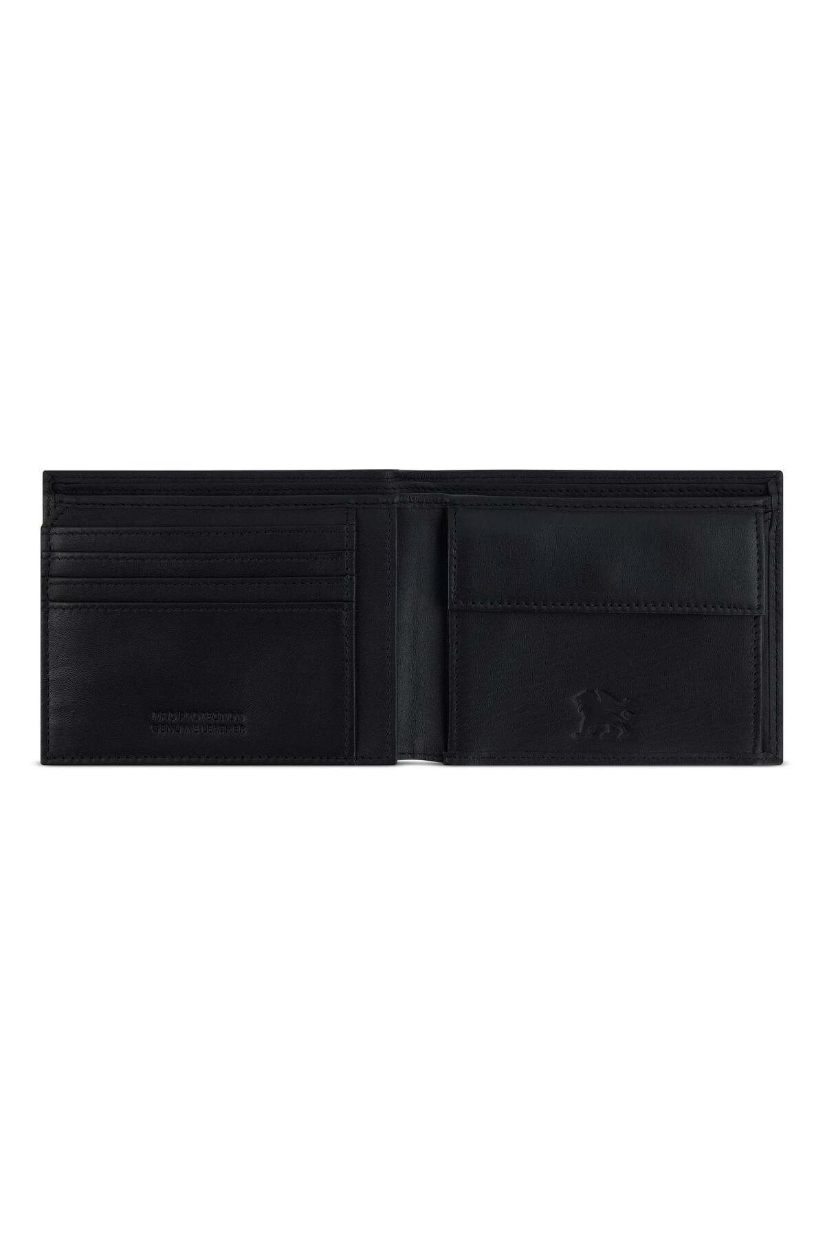 MANO-Don Antonio Geldbörse RFID Schutz Leder 12 cm 4