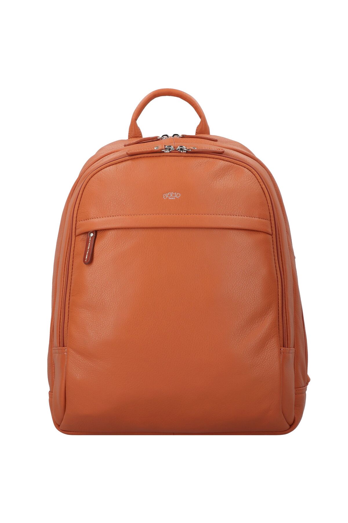 Jump Uppsala backpack leather 42 cm laptop compartment- Trendyol