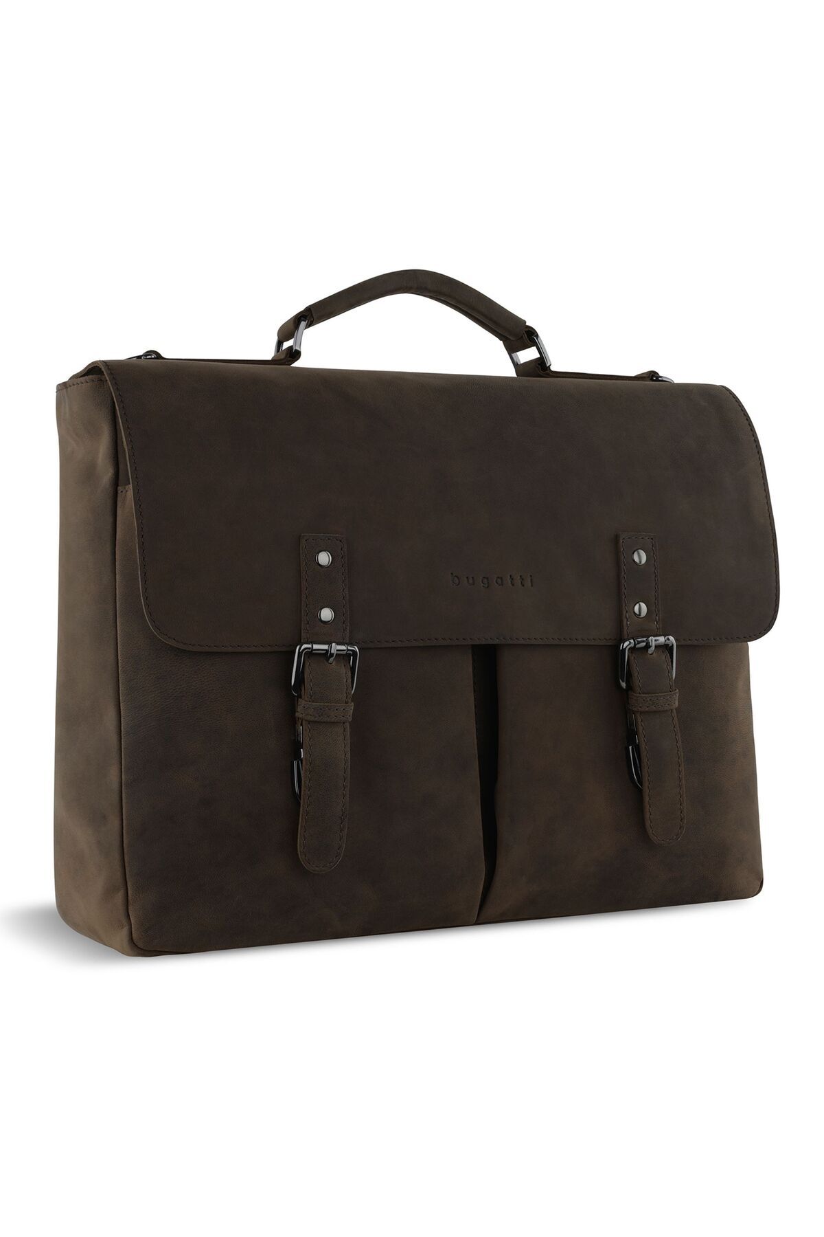 BUGATTI-Luca 39 cm Leder Messenger - Gesicht Computer Fachaktentaschen 2