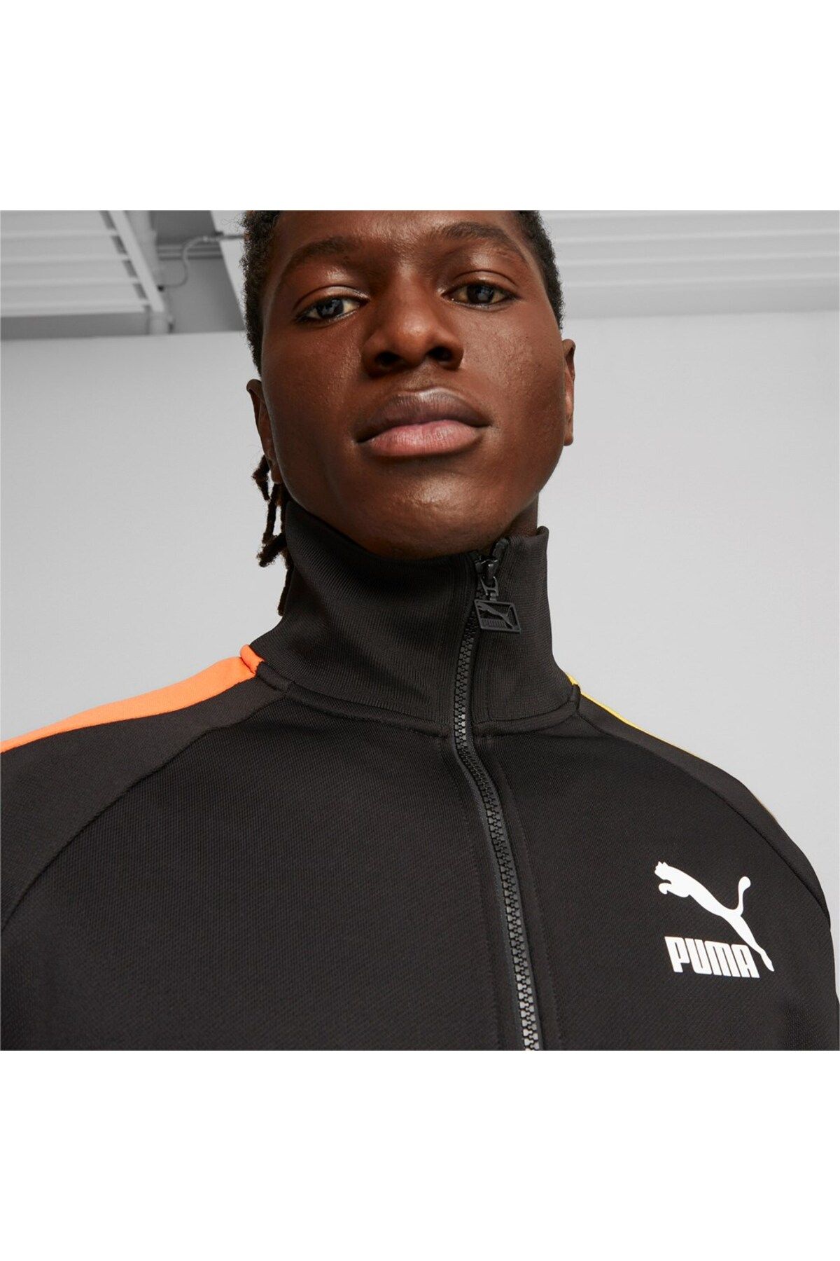 Puma track jacket black top