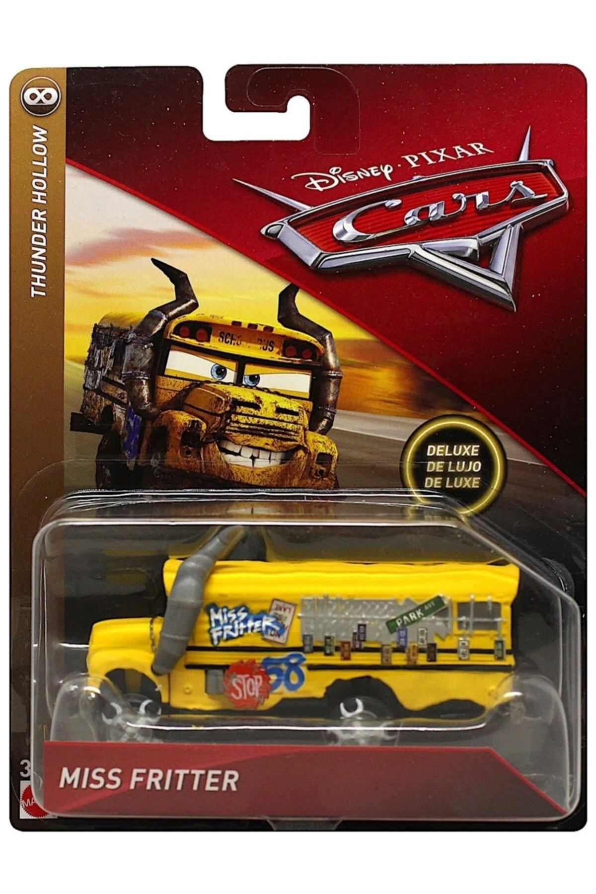 Mattel Cars 3 Miss Fritter Karakter Ara