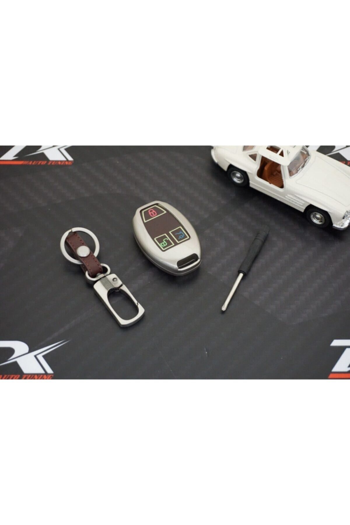 MERCEDES-Dk Tuning Benz A B C S Class 3 Κουμπί Μεταλλικό Δερμάτινο Highlighter Μπρελόκ 2020 Style 2