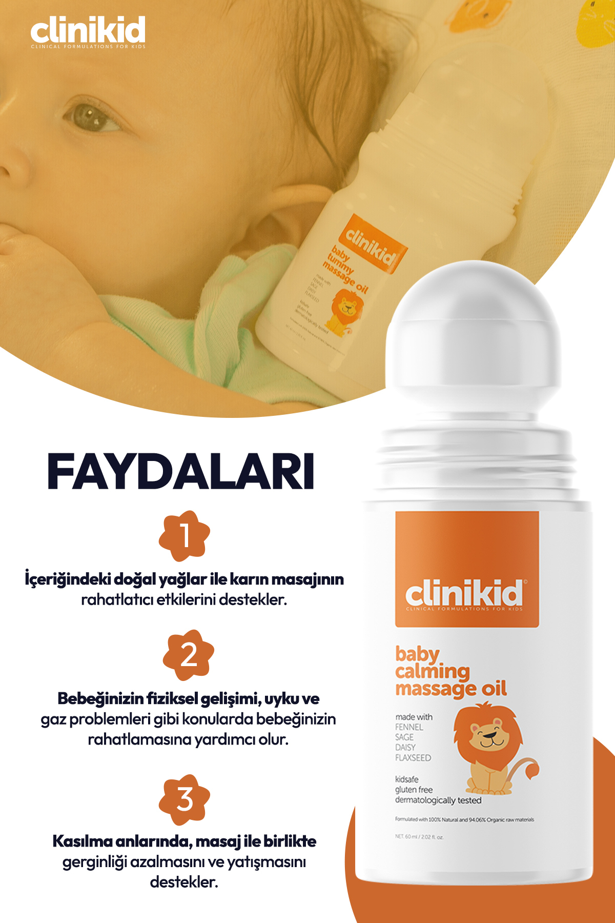 Clinikid Yenidoğan Bakım Seti fotoğrafı 3 (önizleme)