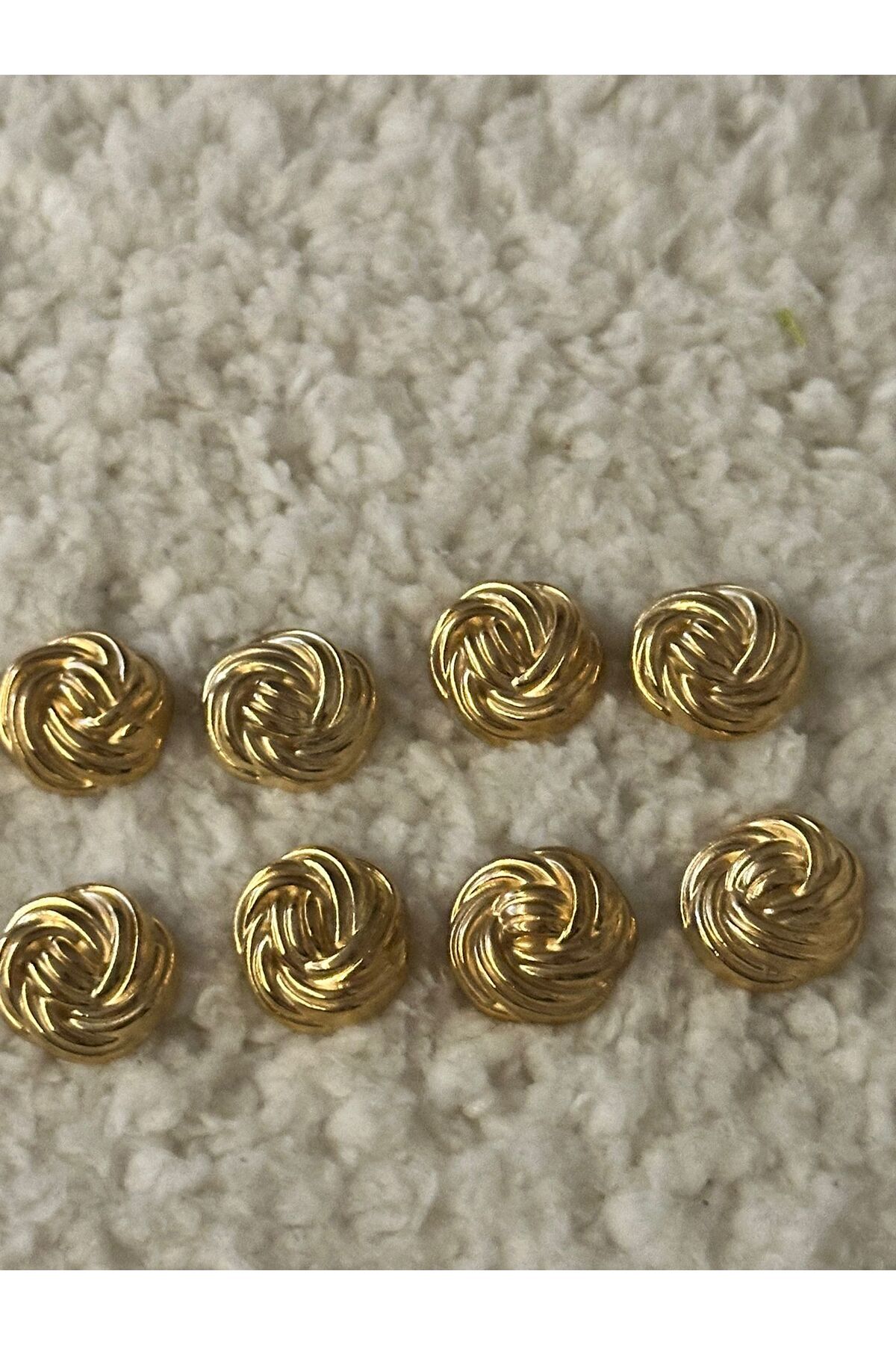 ODDA TASARIM ATÖLYESİ ceket düğme seti gold detay