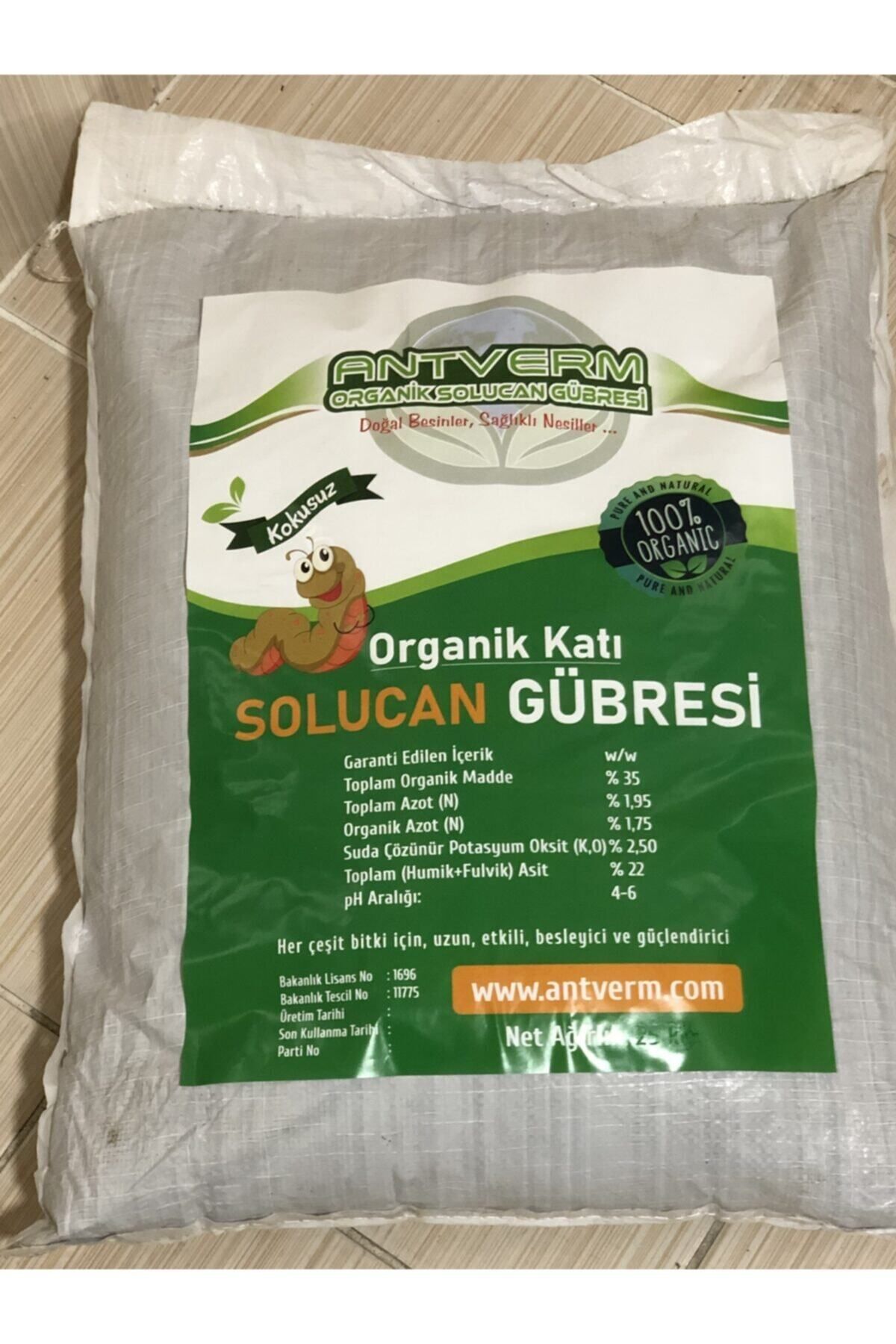 10 Kg Hobi Bahçeleri Için Üretilmiş Kompozit Azot Kalsiyum Fosfor Içerikli Kompozit Bio Gübre