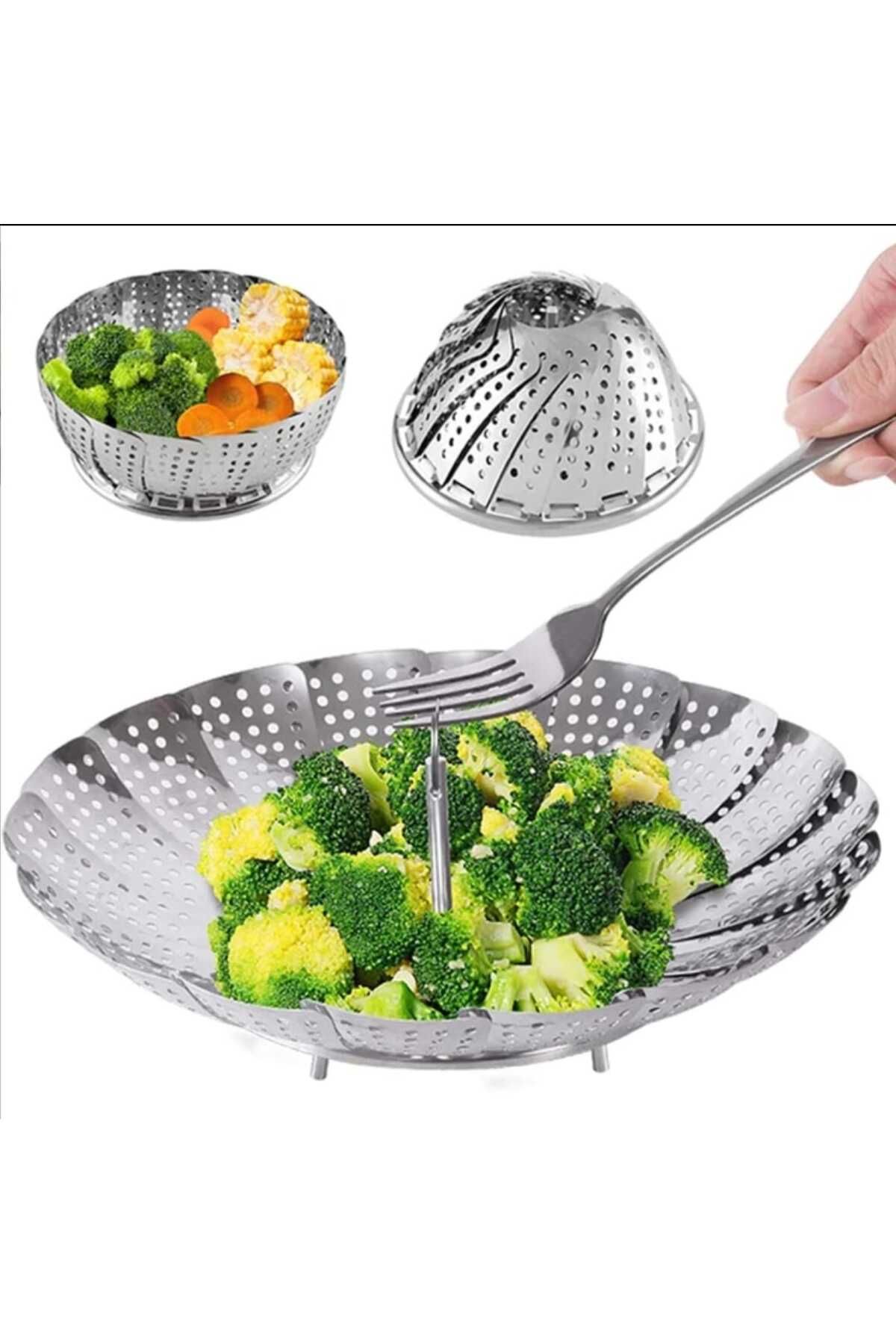 Dalian Home-Vegetable Cooking and Boiling Foldable Steaming Apparatus 3
