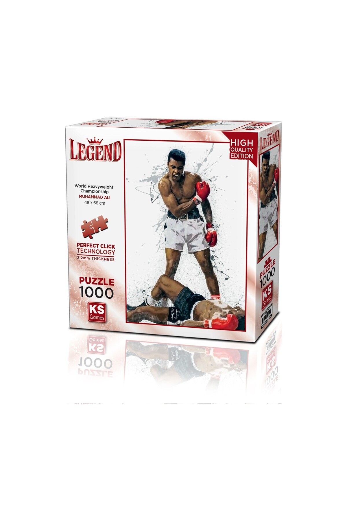 پازل معما 1000 قطعه محمد علی 20724 Ks Games