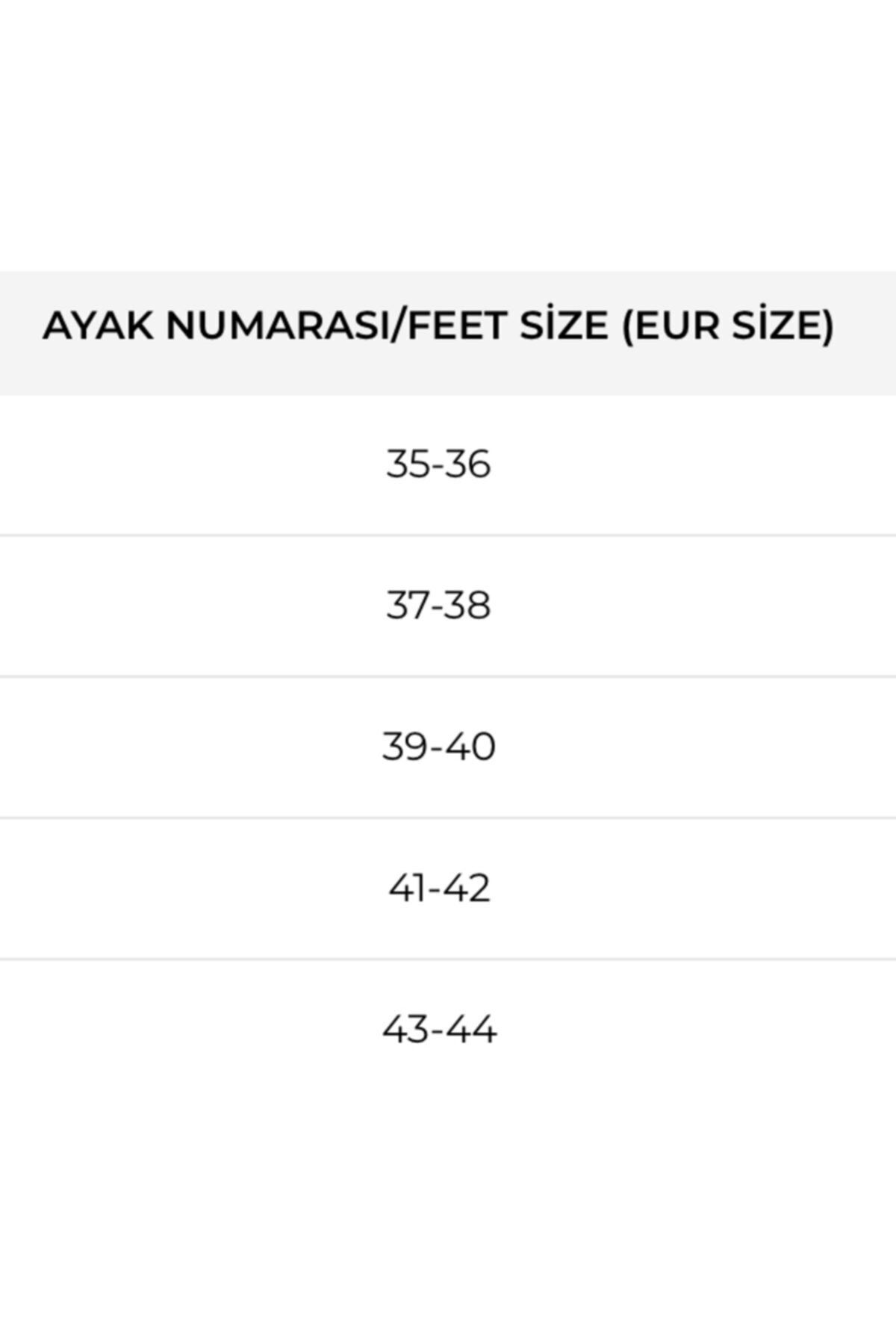 Ark Destekli Kauçuk Tabanlık 4/3 3