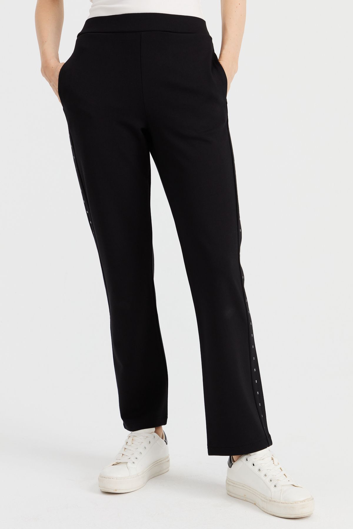 Tracksuit pants with deals side zips