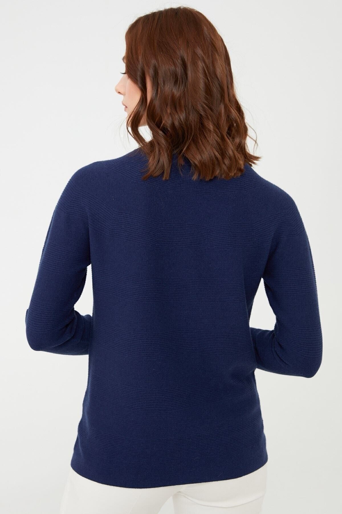 Deep blue sweater sales