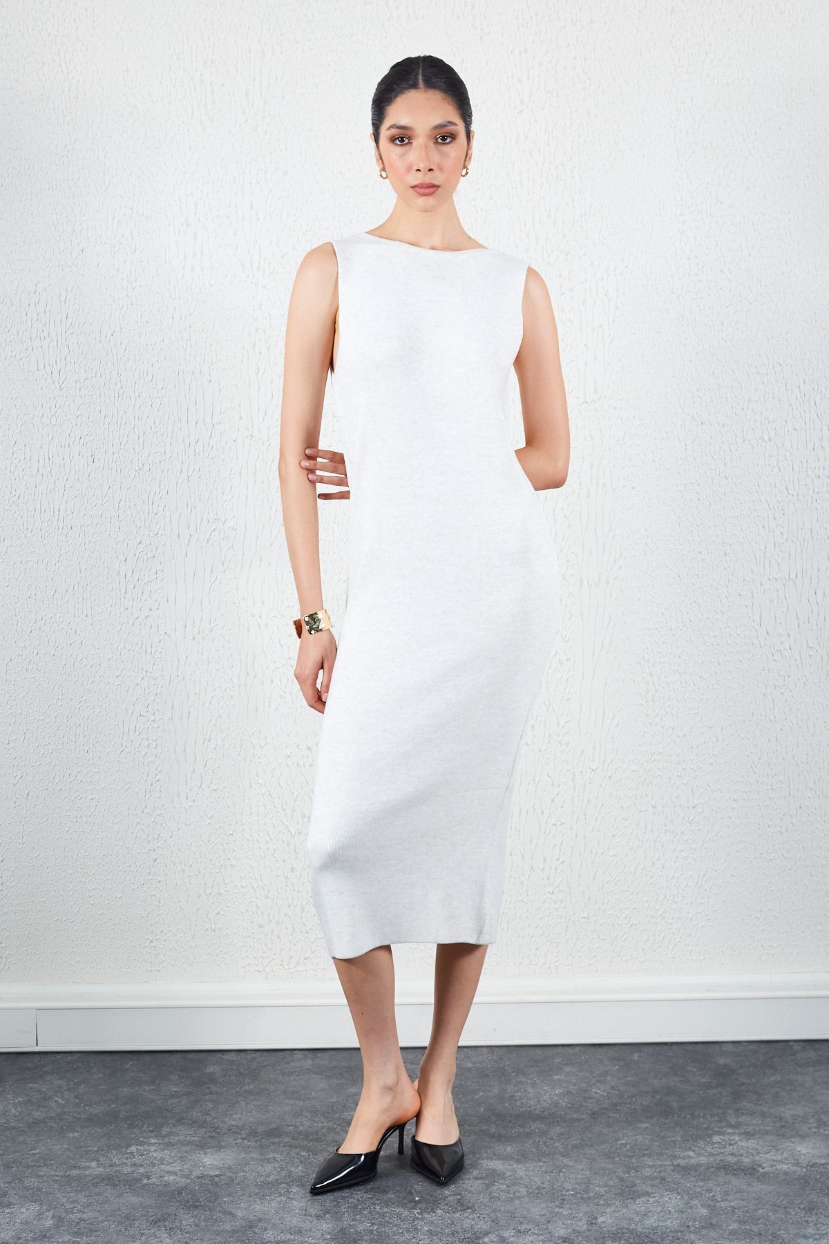 EDITION Dress Ecru Pencil skirt Trendyol