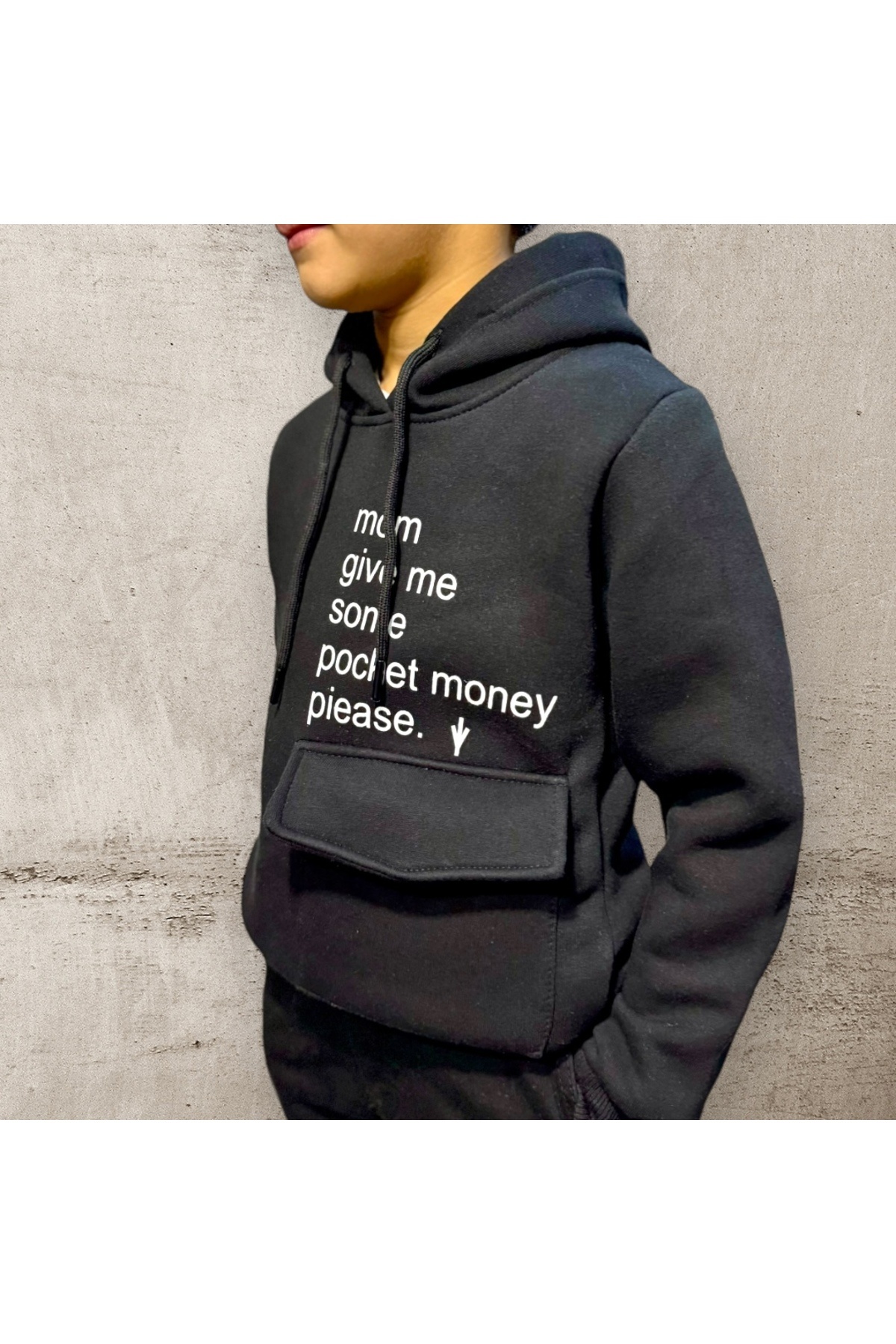 سویشرت پسرانه مشکی İvven's | 1212-01 اورجینال - تصویر 4