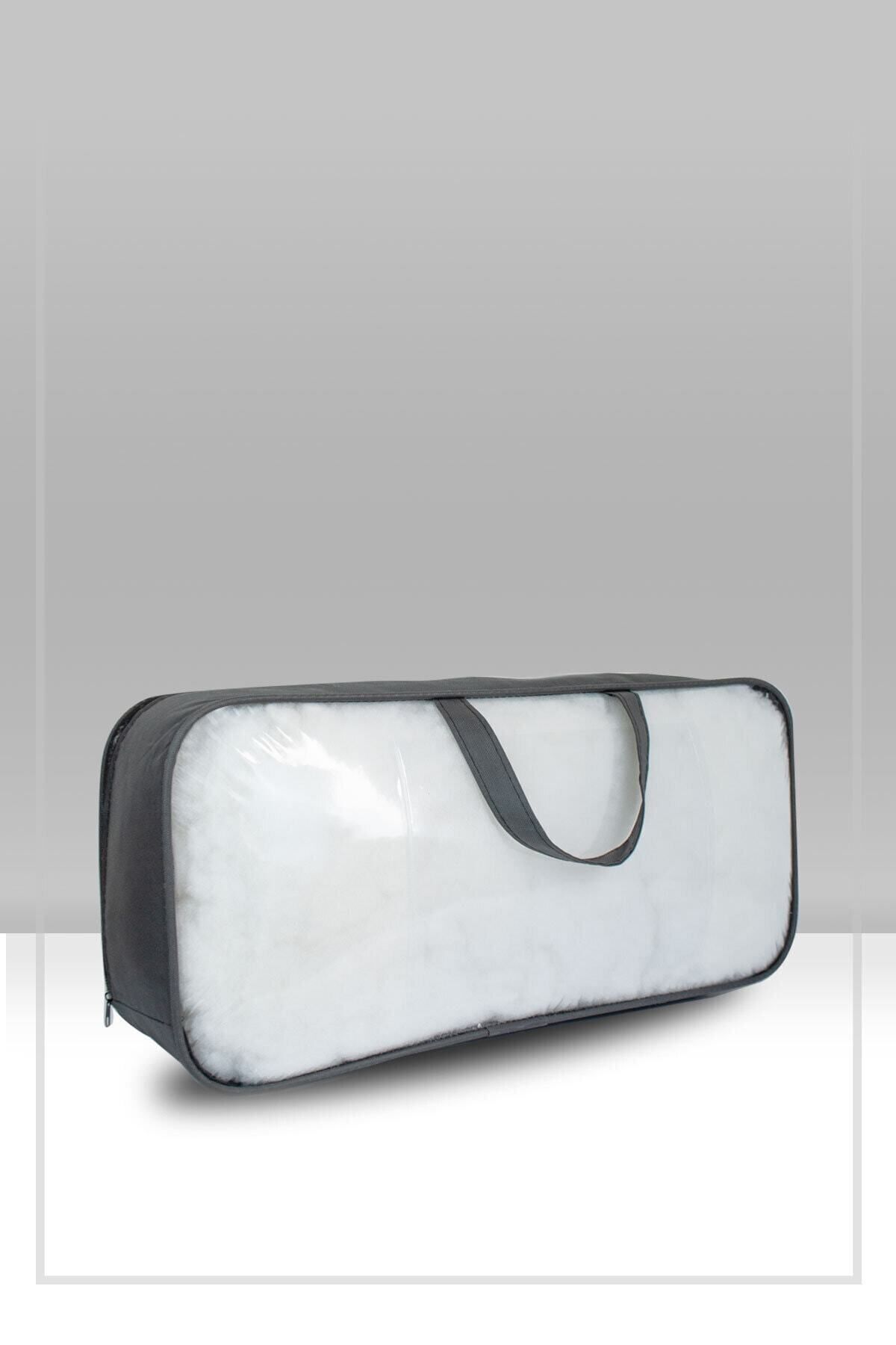 Transparent PVC and wired suitcase, 60x30x18 cm, stylish and convenient carrying case