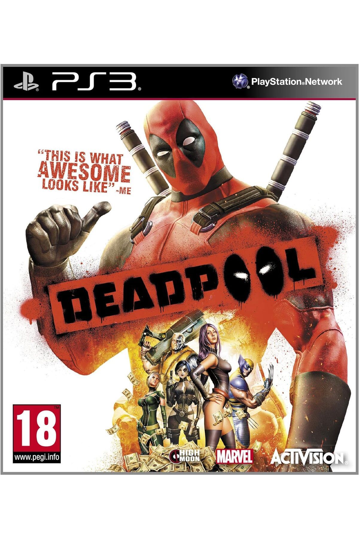 activisions Deadpool Ps3 Oyun
