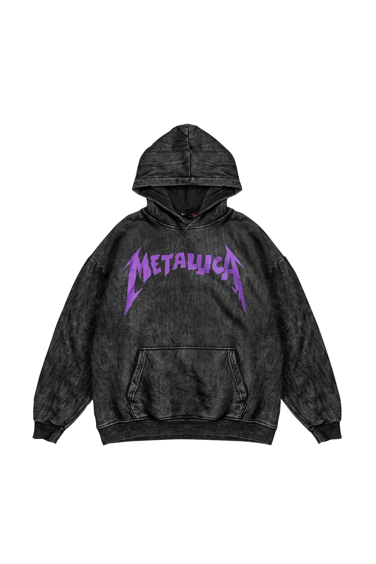 Metallica tie shop dye hoodie
