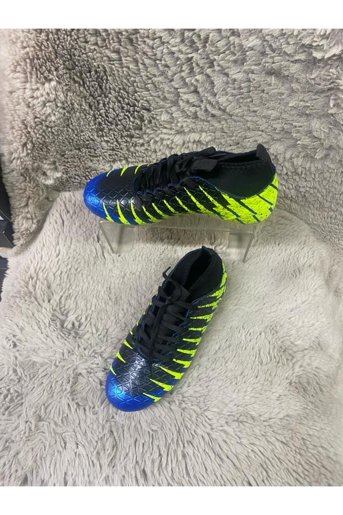 Aysun Ayakkab green and black laced and socks men s cranpon shoes Trendyol