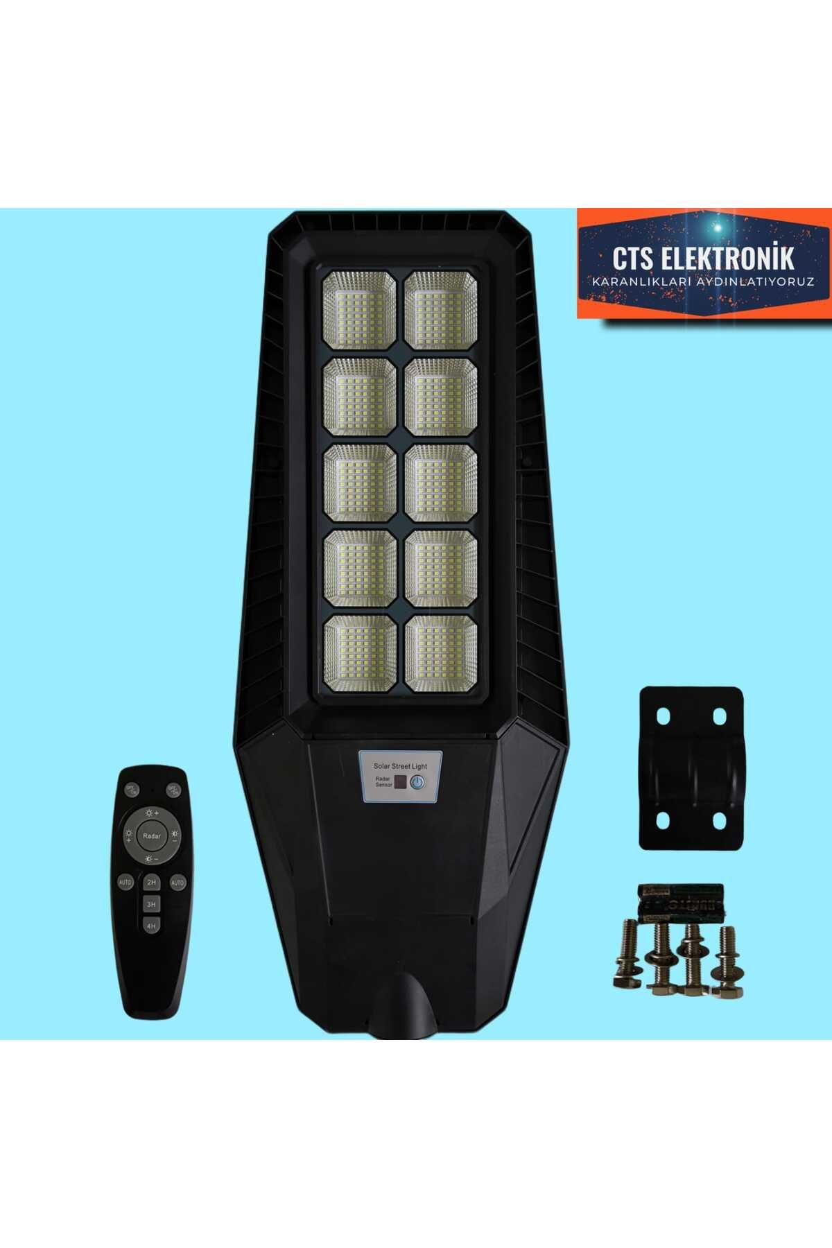 CTS ENERJİ SİSTEMLERİ Cts 500w Güneş Enerjili Yüksek Işık Aydınlatma Profesyonel Armatür