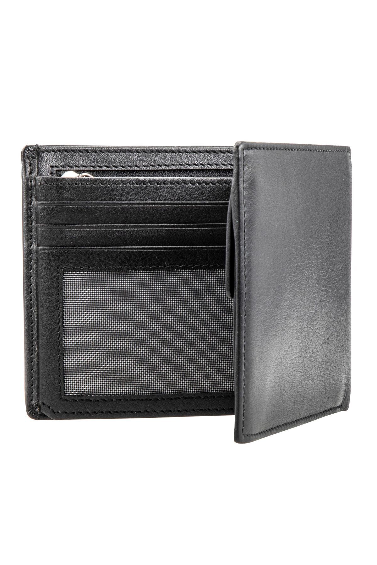MAITRE-F3 Gandolf Geldbörse RFID Schutz Leder 12 cm 2