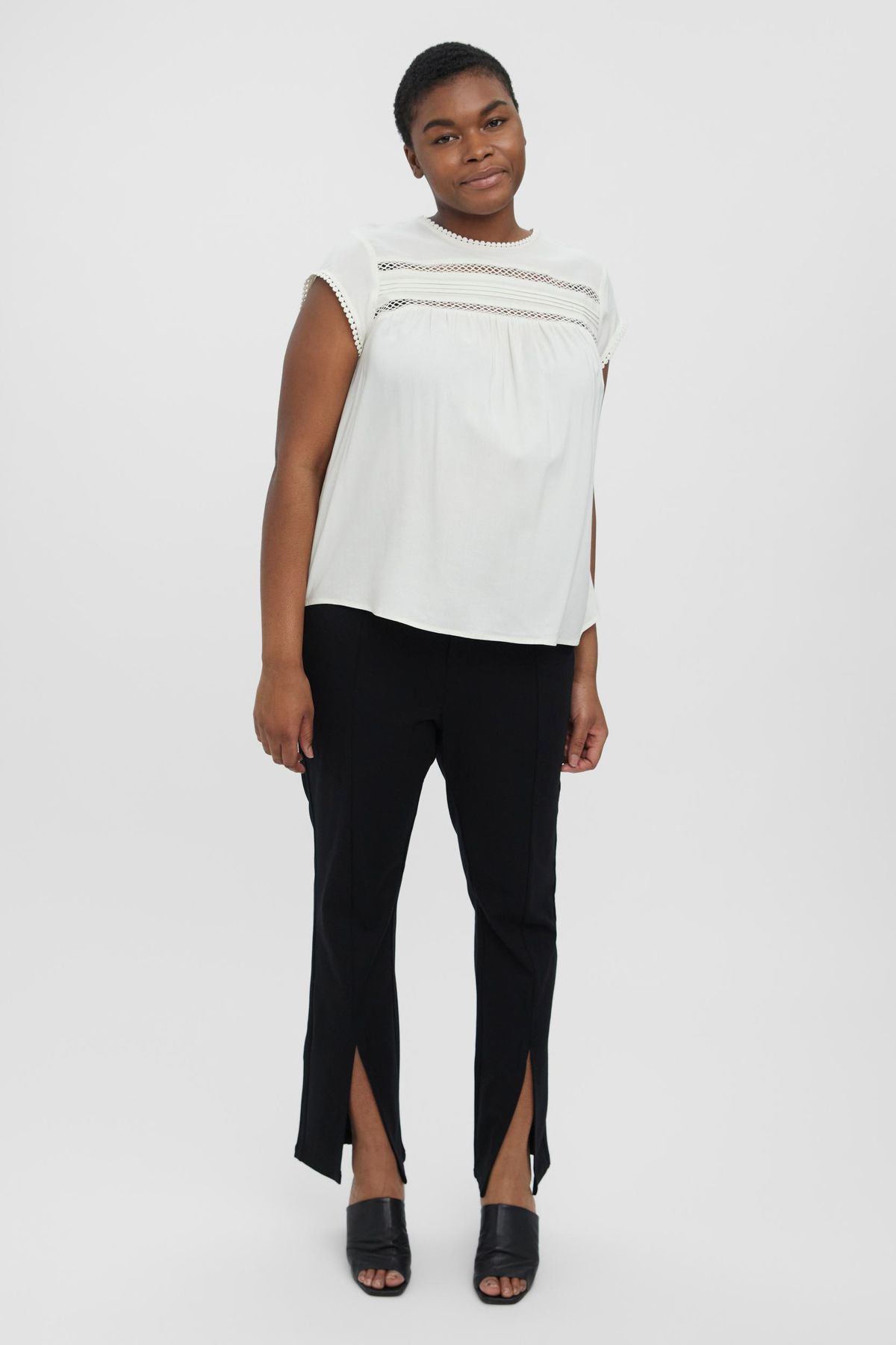 Veromoda Curve-Vero Moda Curve Damen/Mädchen Schneewittchen T-Shirt 4