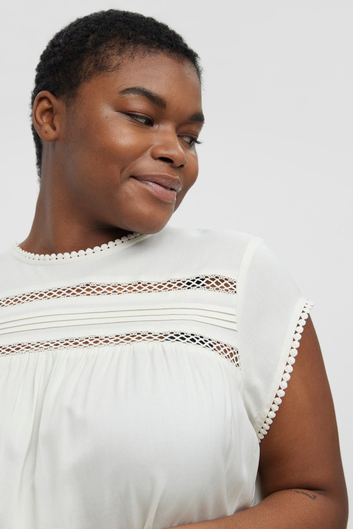 Veromoda Curve-Vero Moda Curve Damen/Mädchen Schneewittchen T-Shirt 5