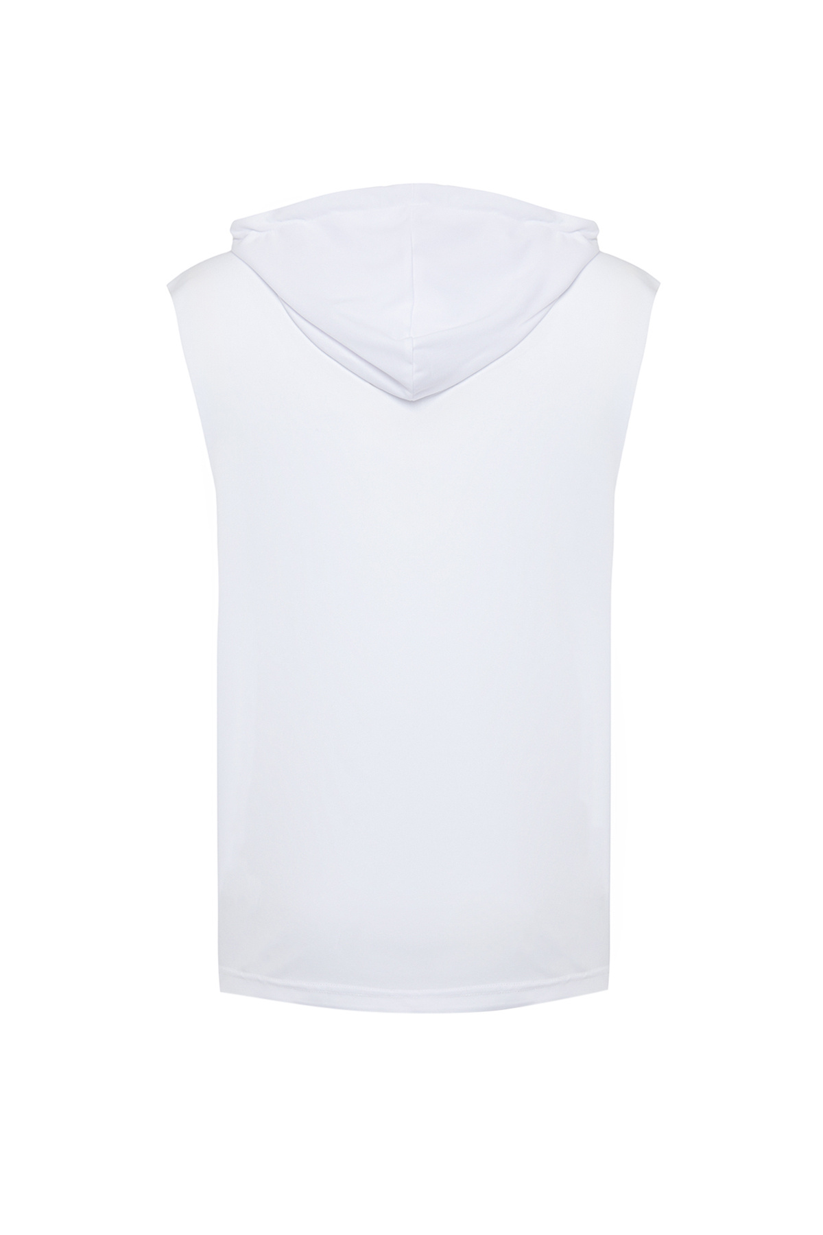 Trendyol Collection-Αθλητικό εσώρουχο με λευκή κουκούλα Regular Fit - TMNAW21AL0007 8