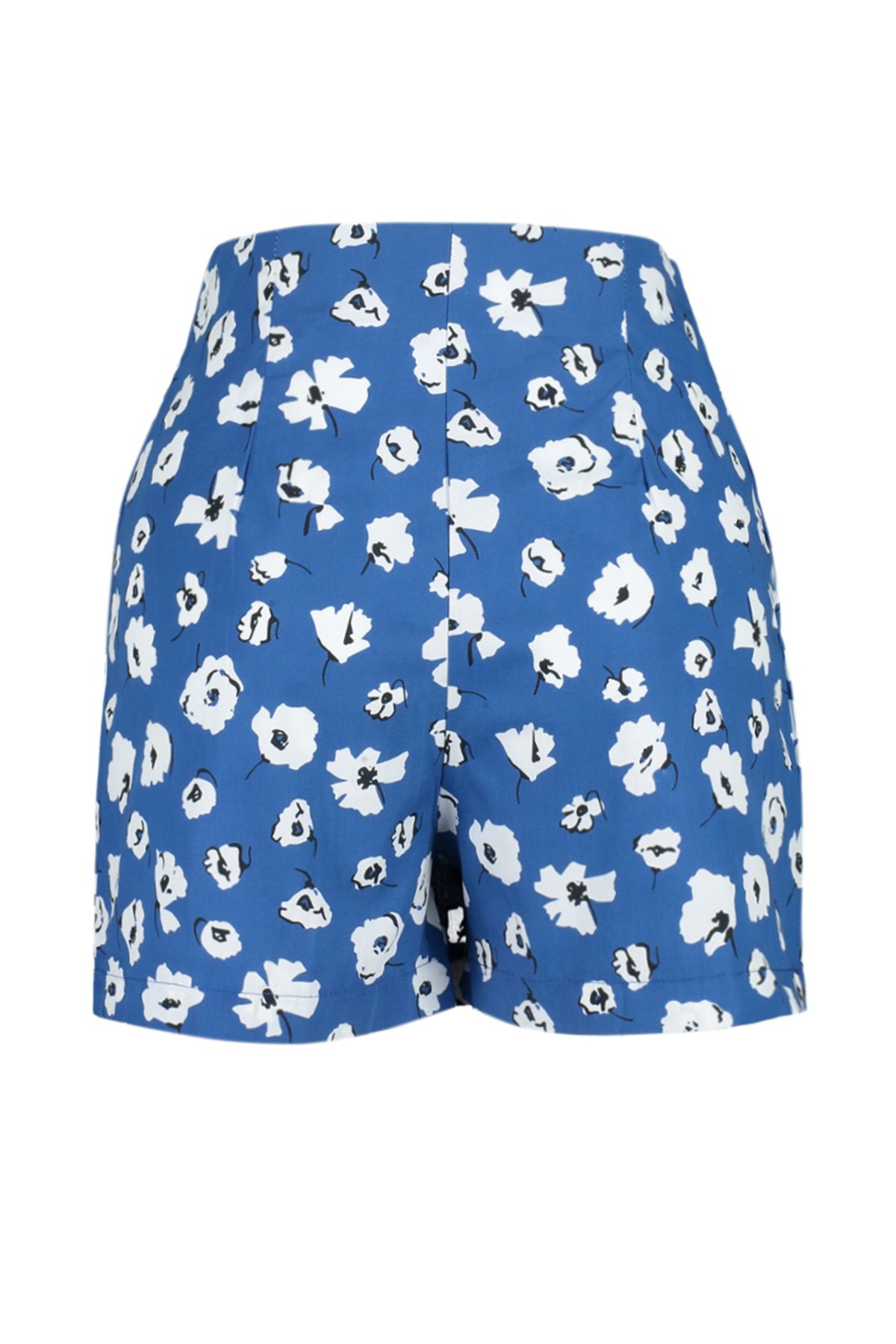trendyolmilla-womens-floral-high-waist-shorts