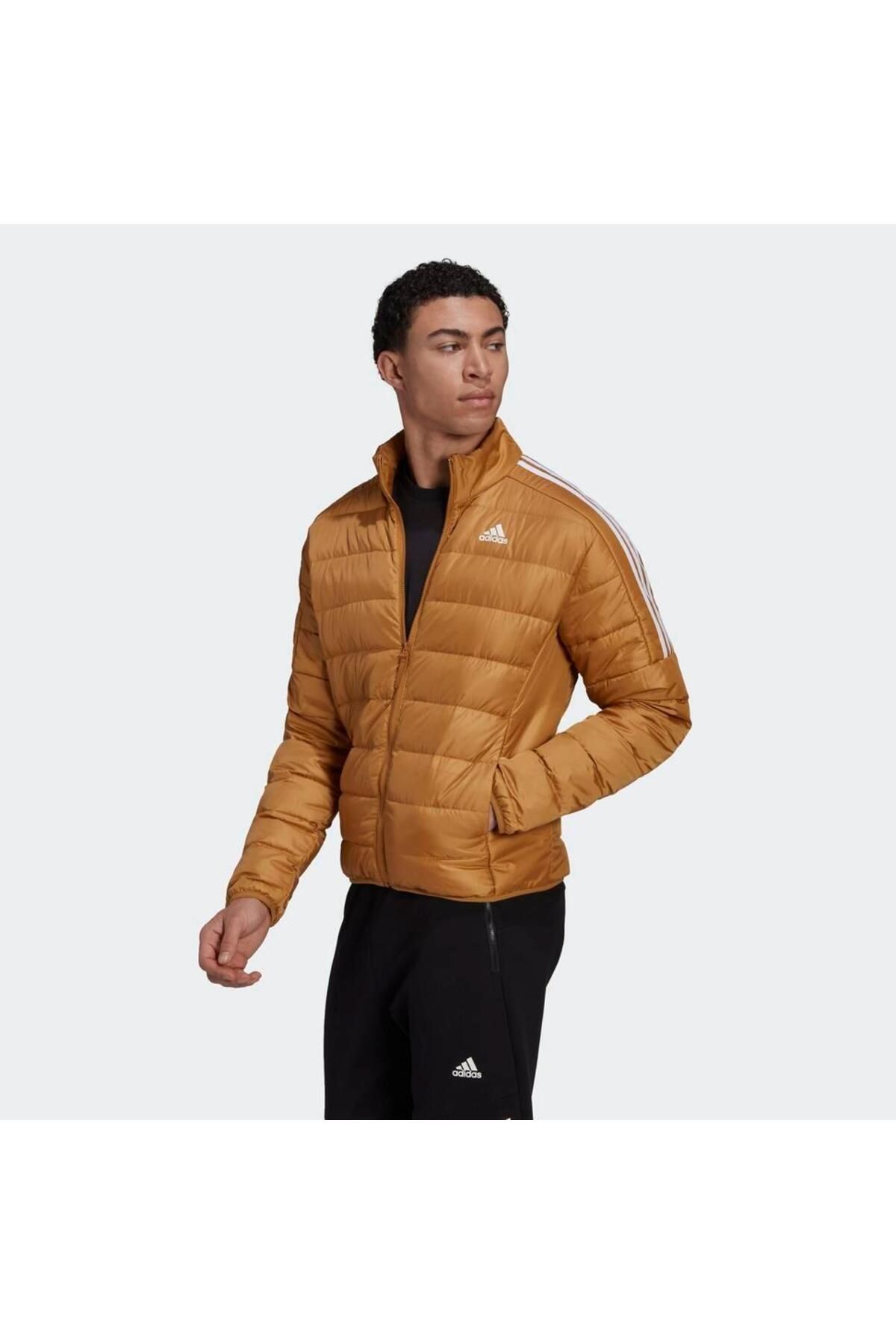 adidas Winter Jacket Yellow Trendyol