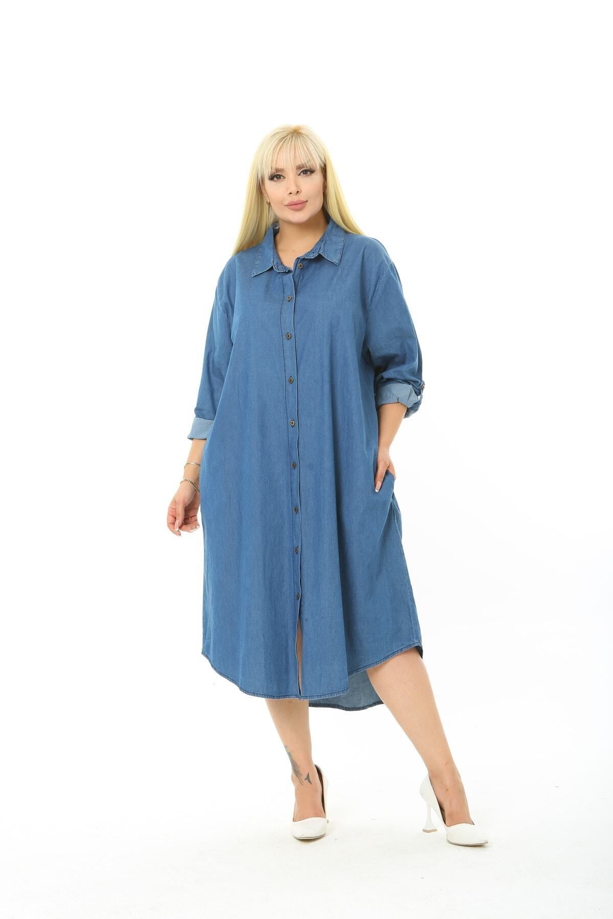 Denim plus size outfits shop