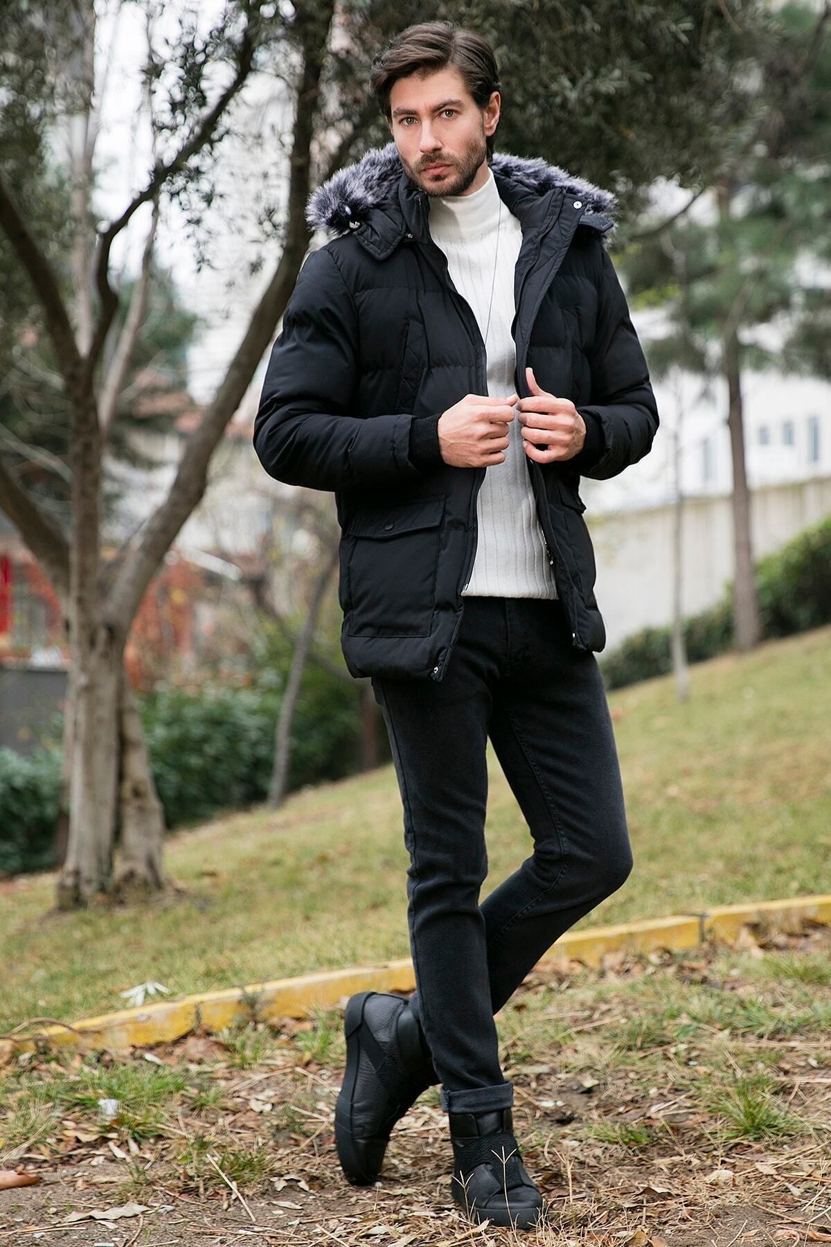Feather hotsell collar jacket