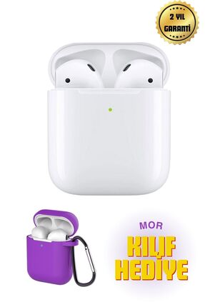 Deseja Beyaz 2.nesil Ios Android Uyumlu Kablosuz Bluetooth Kulaklık Kılıf Hed...